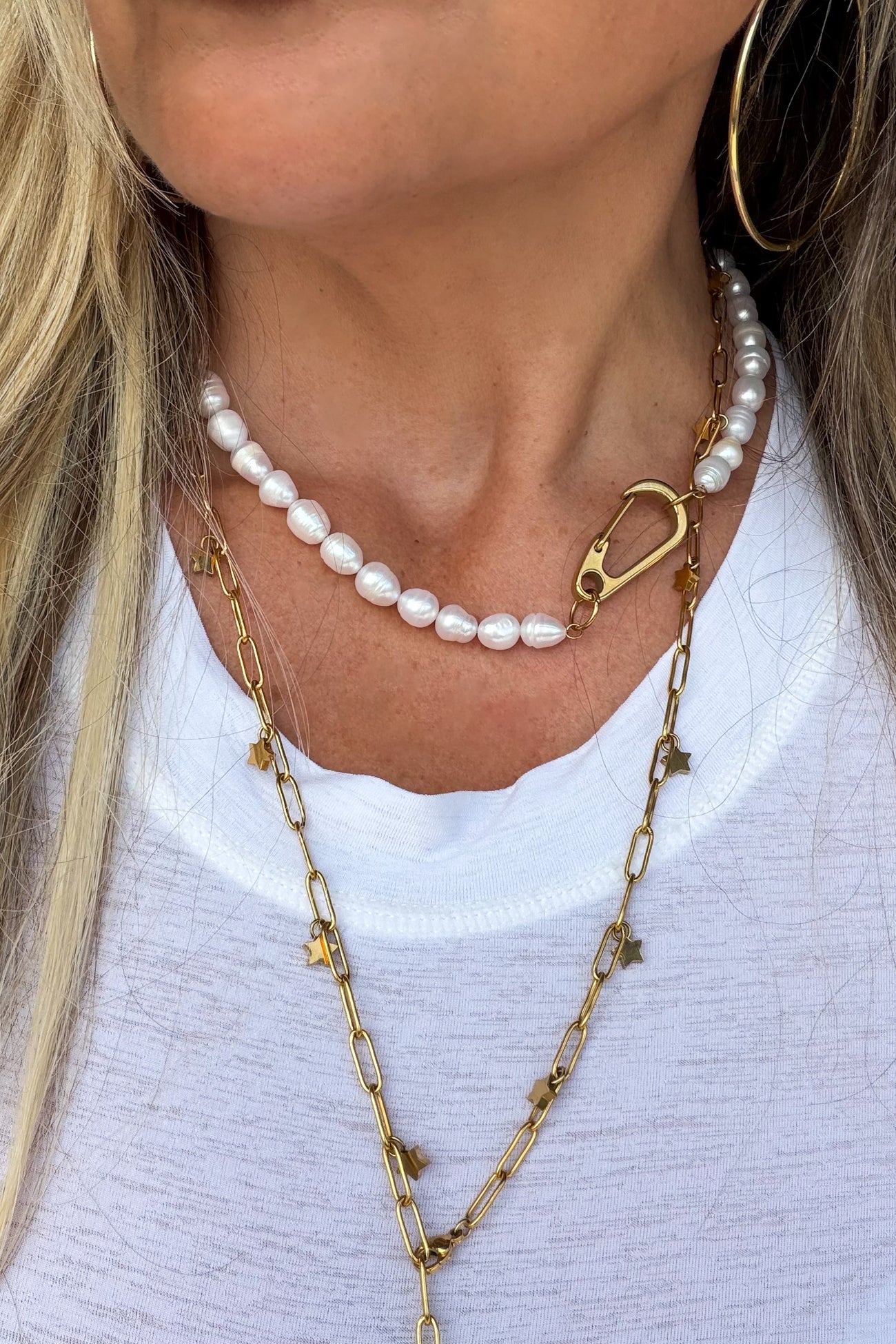 BEACH WALK PEARL NECKLACE