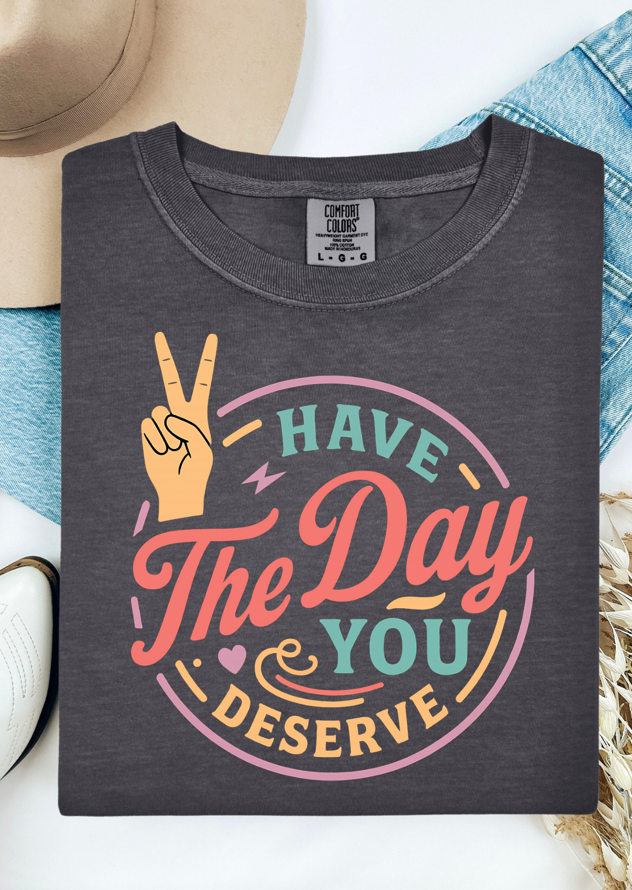 Peaceful Vibes Comfort Colors T-Shirt