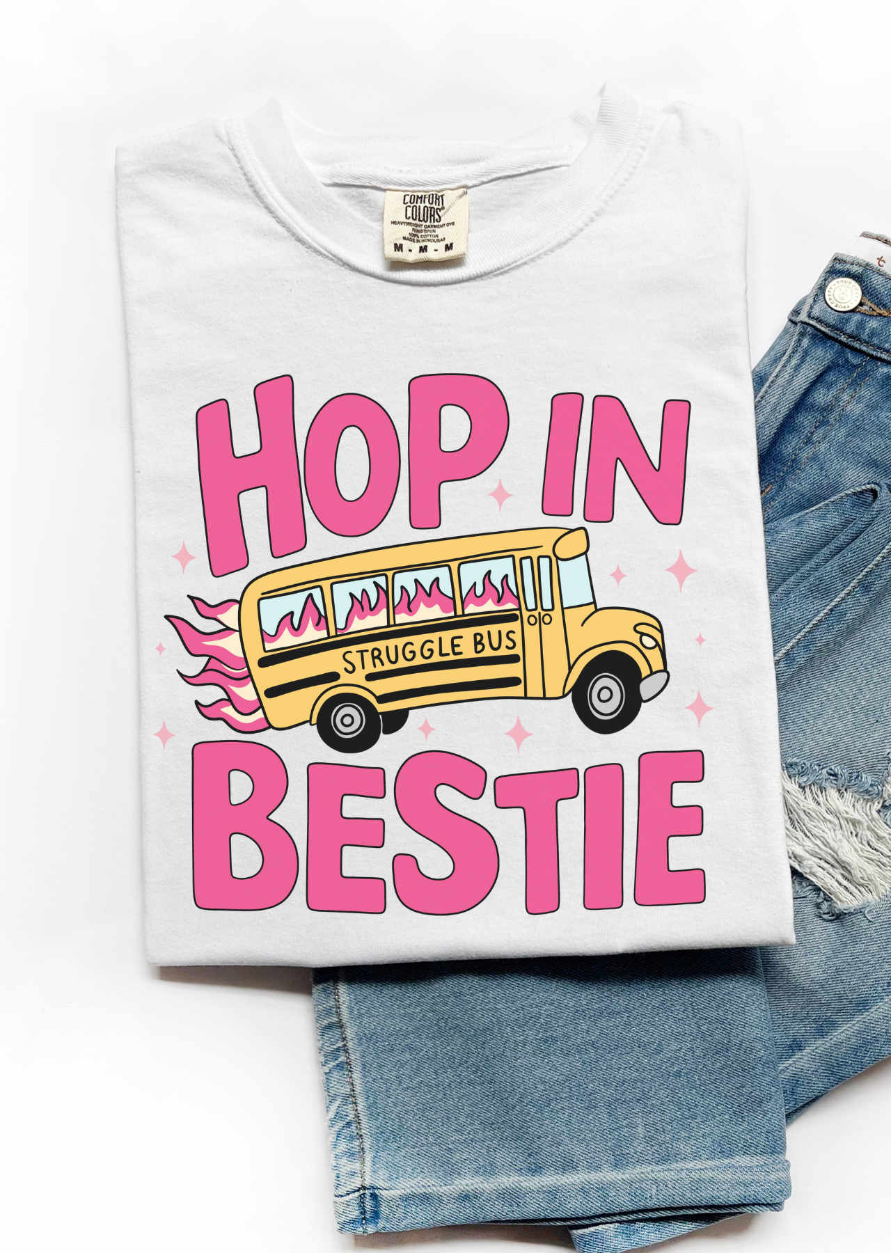 Hop in Bestie Tee