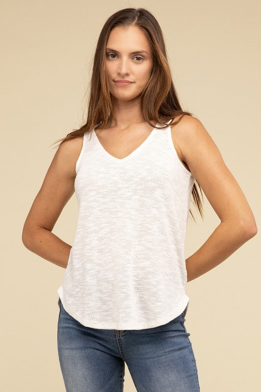 V Neck Sleeveless Cami