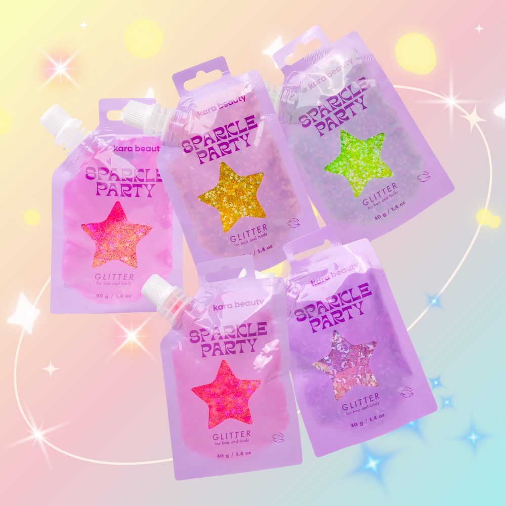 Sparkle Party Hair & Body Glitter Gel
