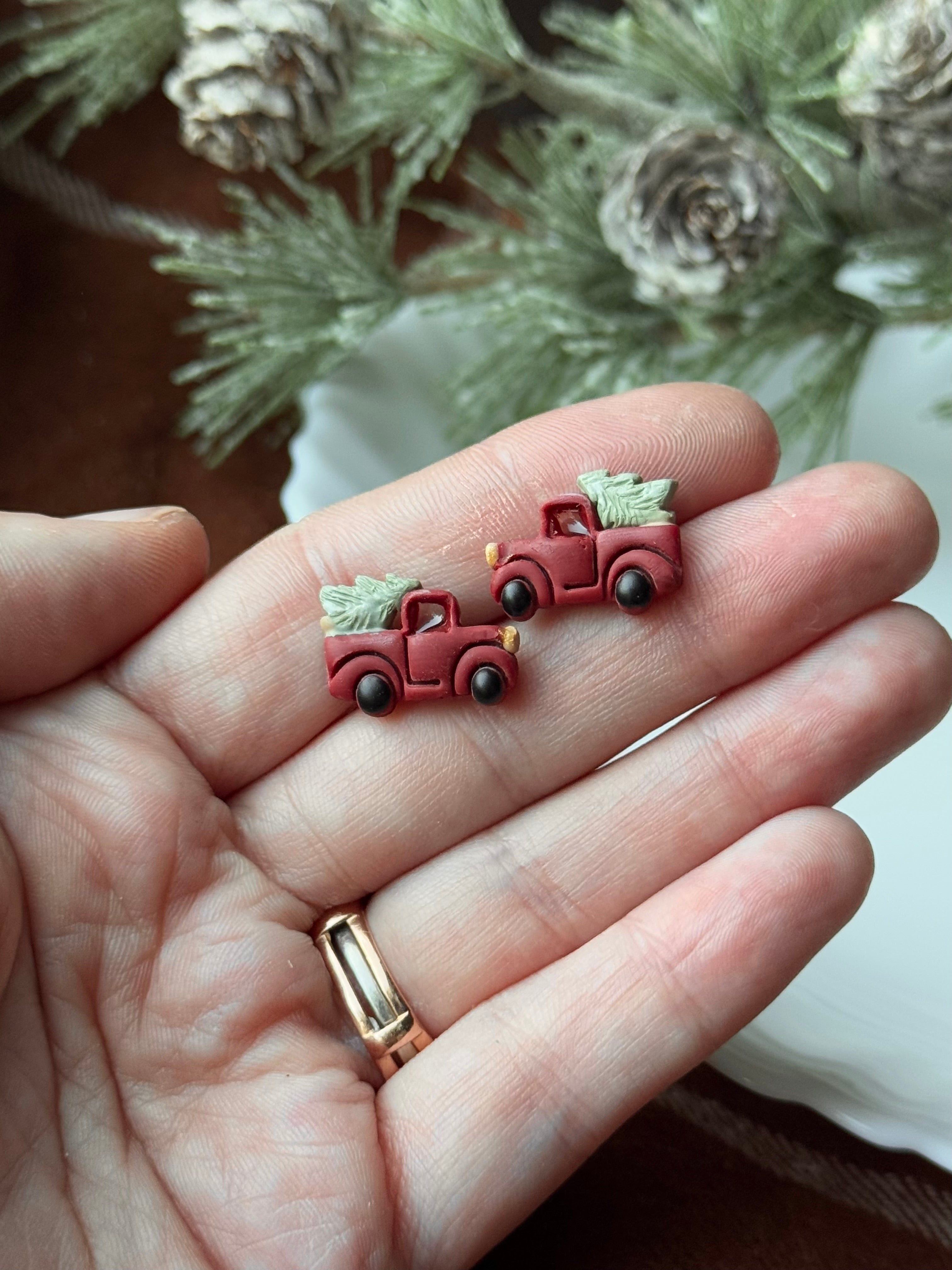 Little Red Truck Studs