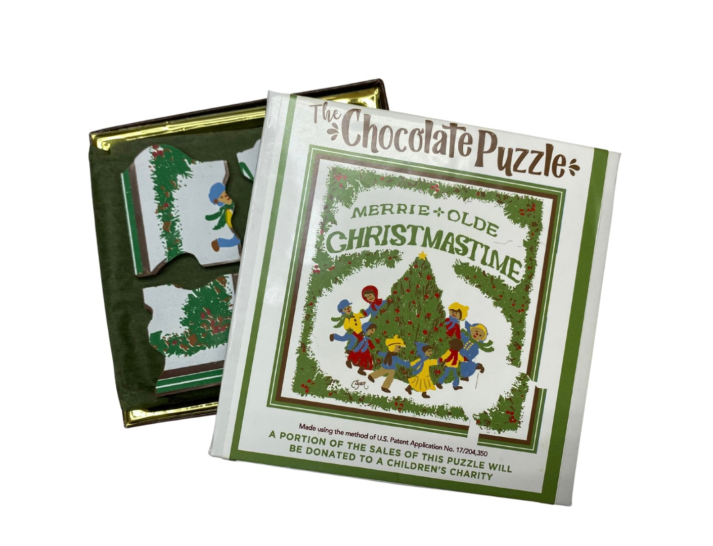 Merry Christmas Chocolate Puzzle - Patent Pending