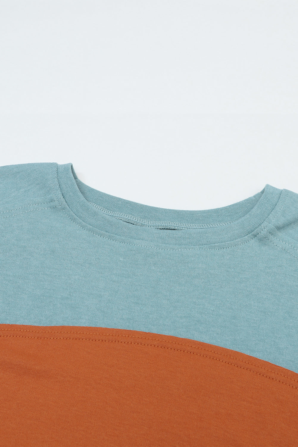 PRE-ORDER: Green Colorblock Striped Bishop Sleeve Top