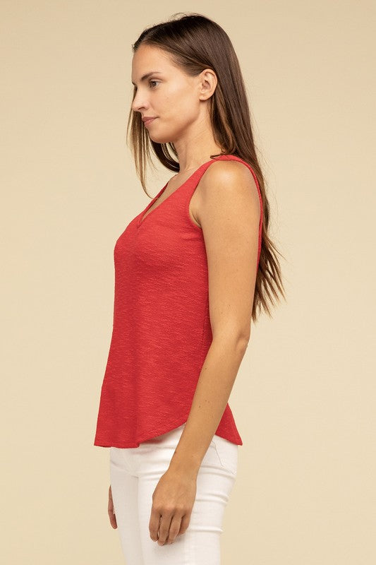 V Neck Sleeveless Cami