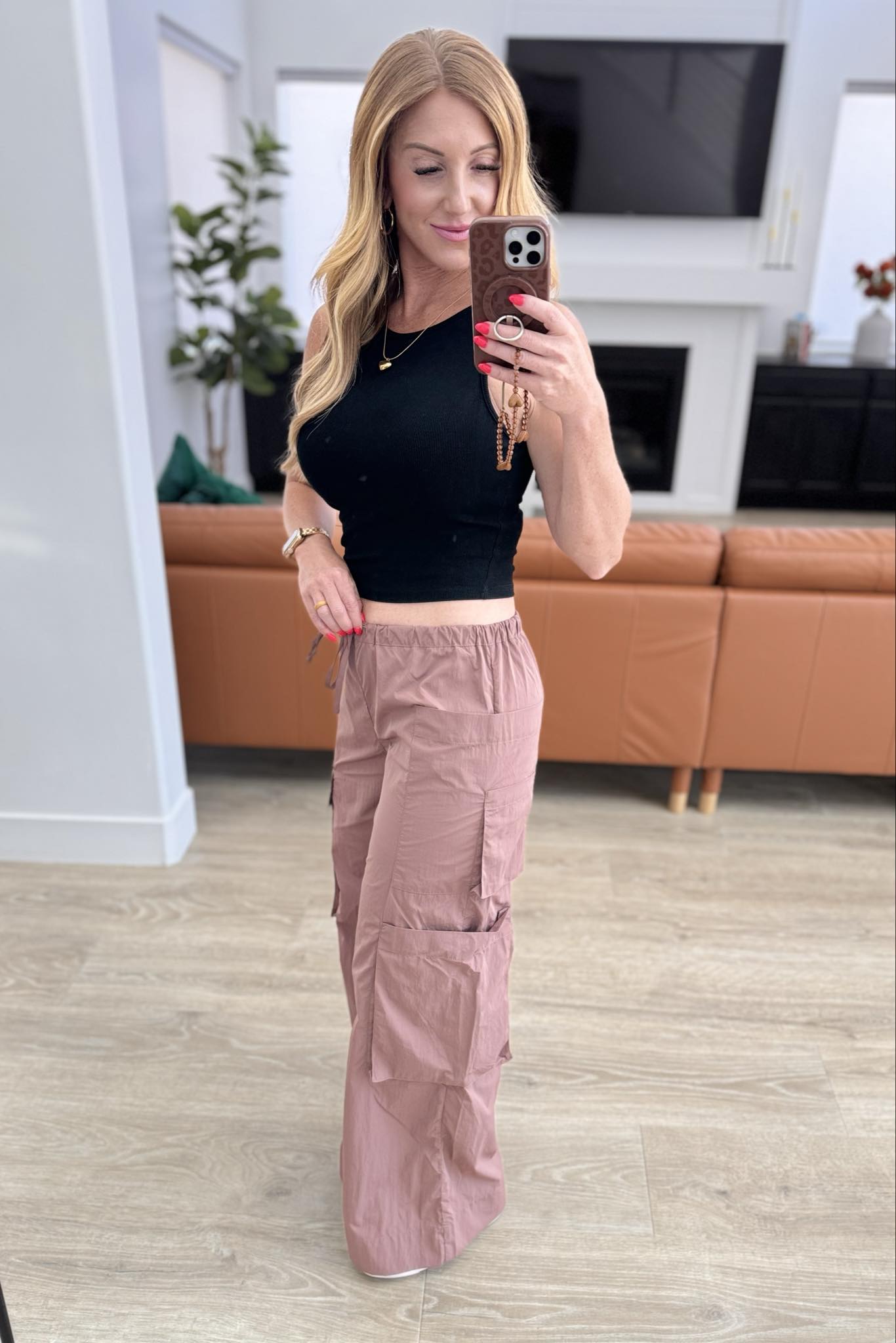 Archer Asymmetrical Pocket Wide Leg Cargo Pants