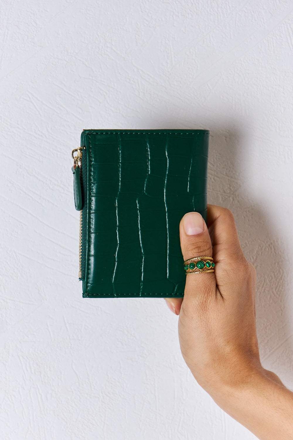 Texture PU Leather Mini Wallet