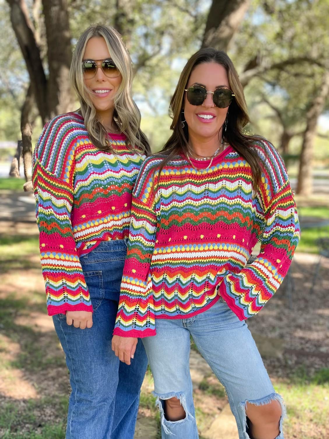 PRE-ORDER: Abilene Crochet Sweater