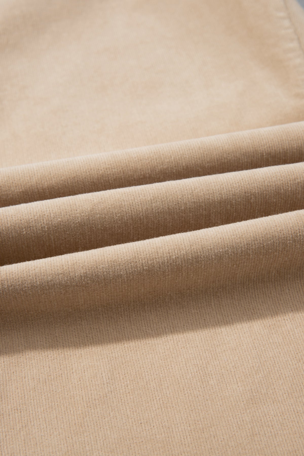PRE-ORDER: Corduroy Side Panel Colorblock Straight Leg Pants