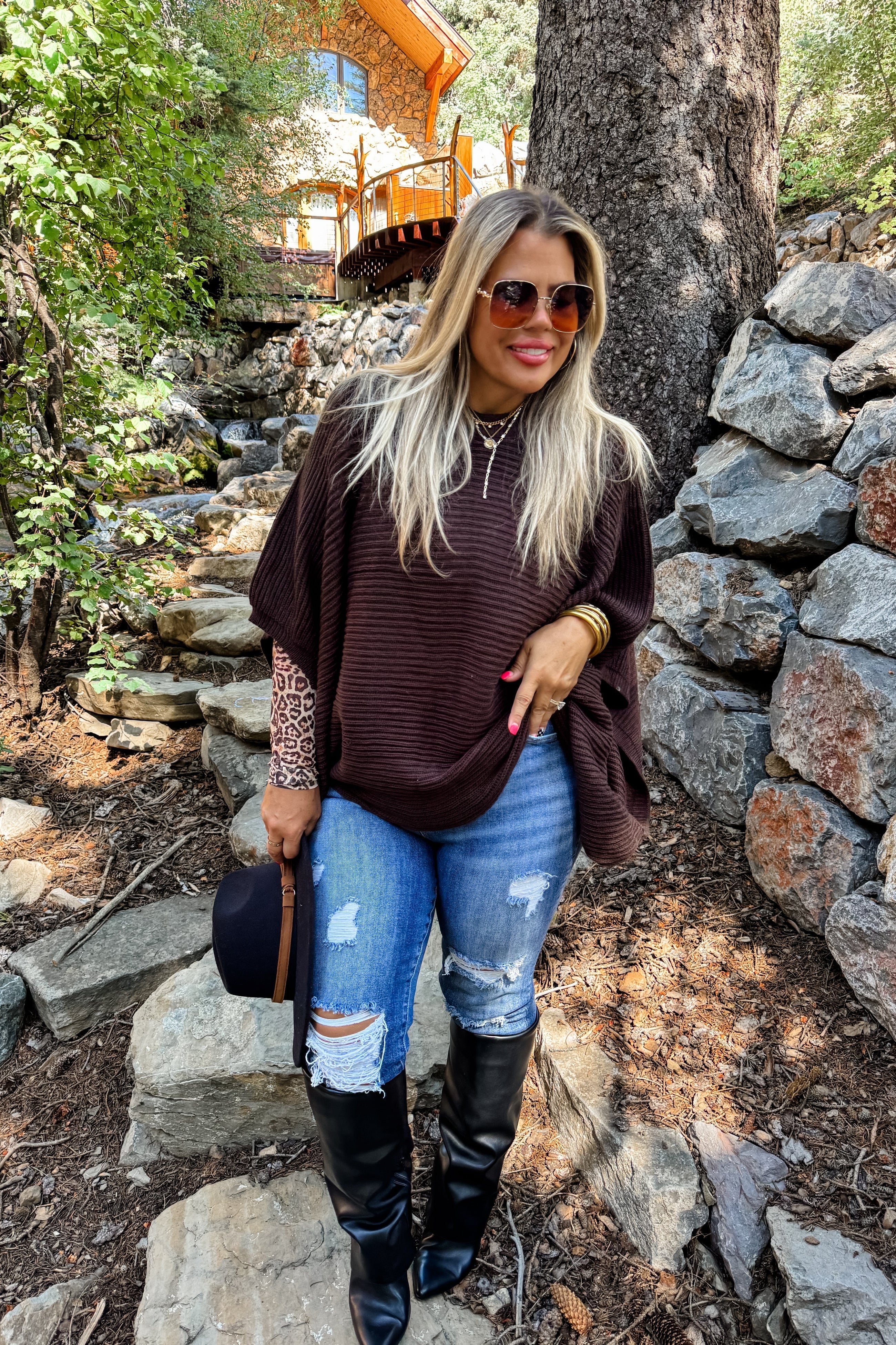 PRE-ORDER: Fall Meg Pullover Poncho