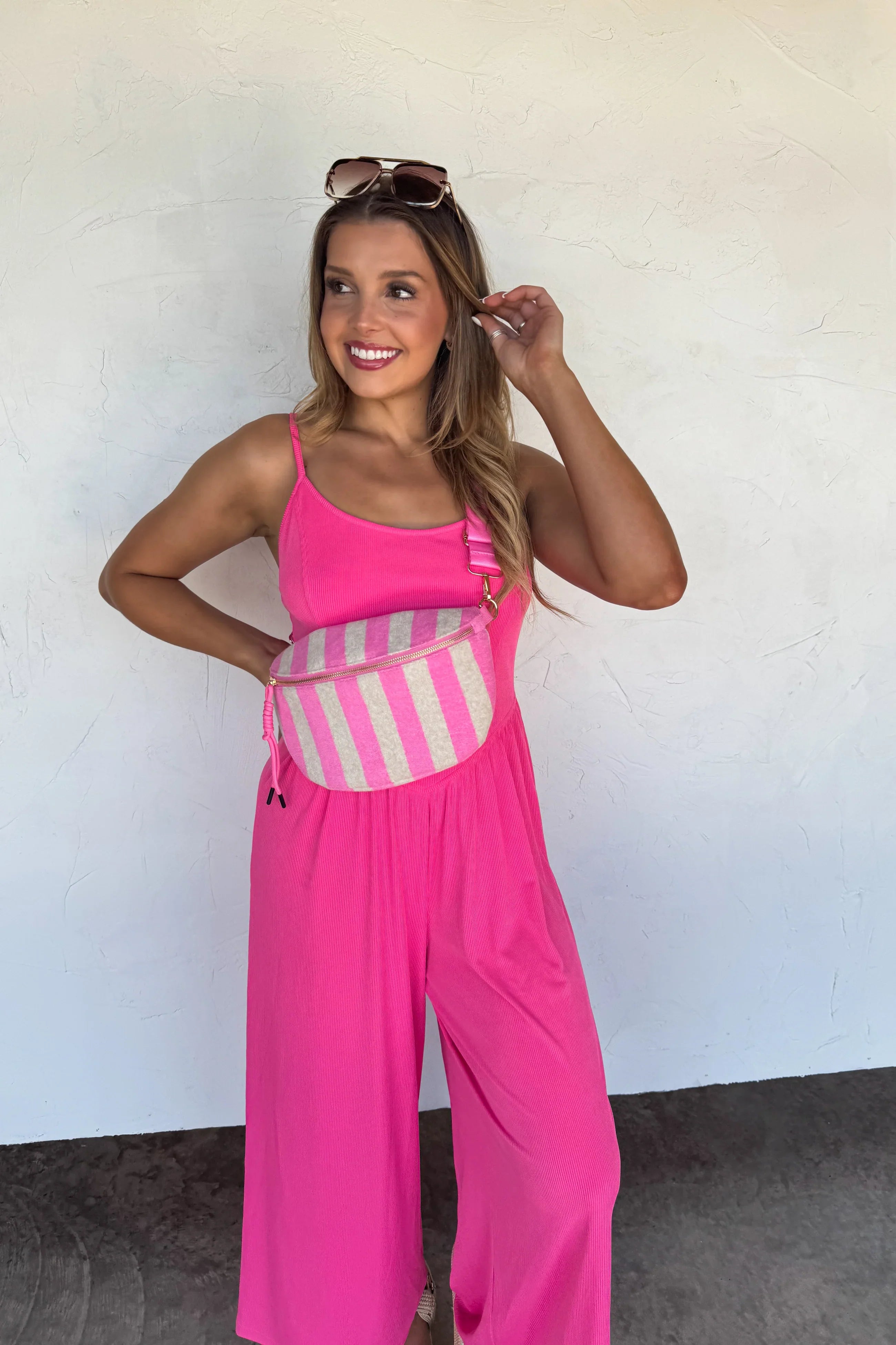 PRE-ORDER: Stripe Terry Bum Bag