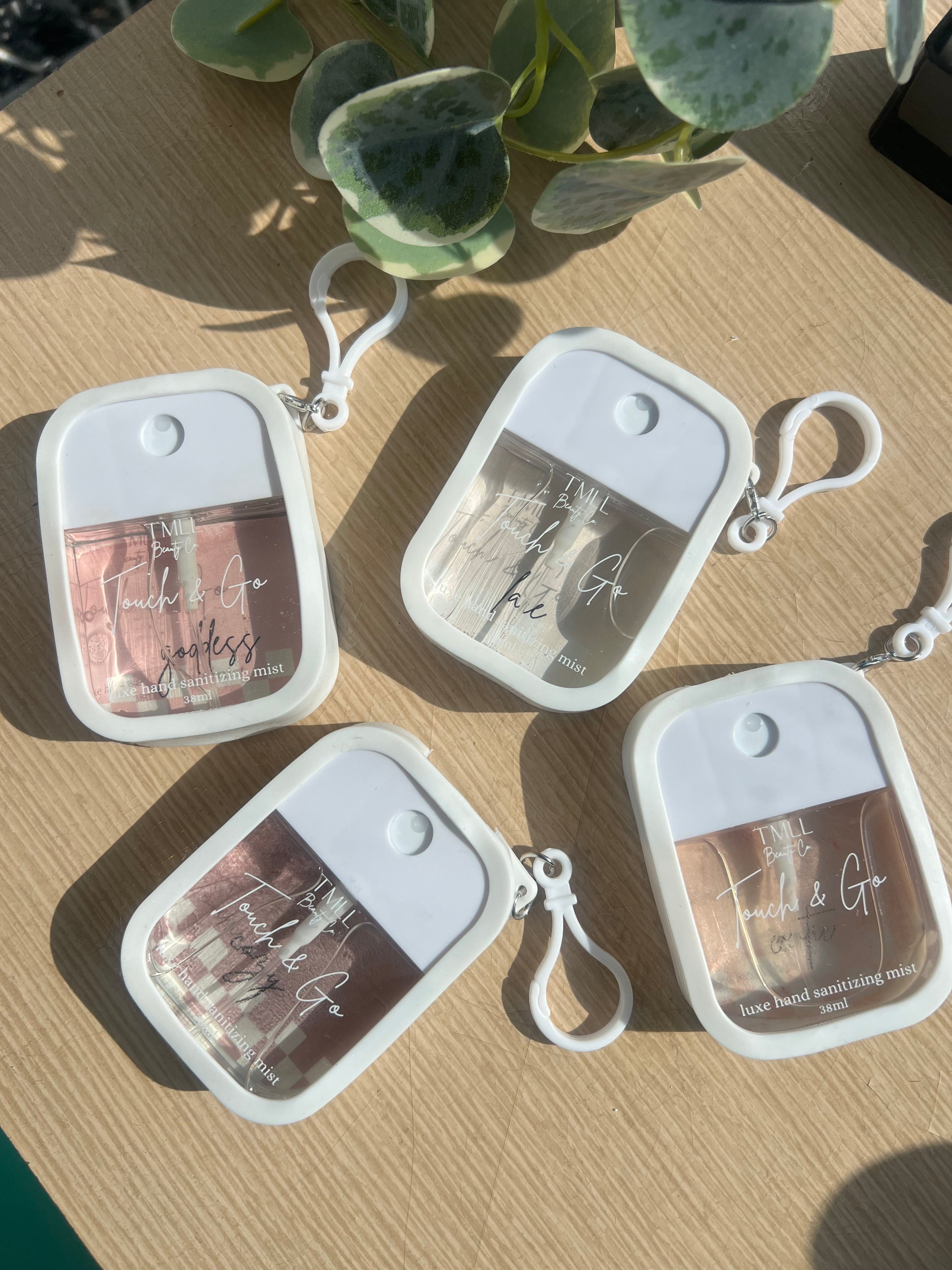 Touch & Go Luxe Hand Sanitizer Mist-250 - TMLL Beauty Co-TMLL Beauty Co-[option4]-[option5]-[option6]-Leather & Lace Boutique Shop