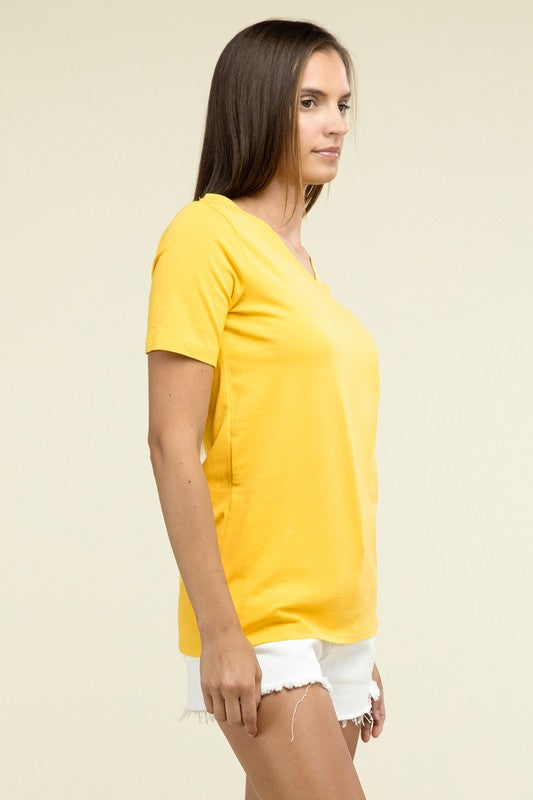 V-NECK SHORT SLEEVE T-SHIRT