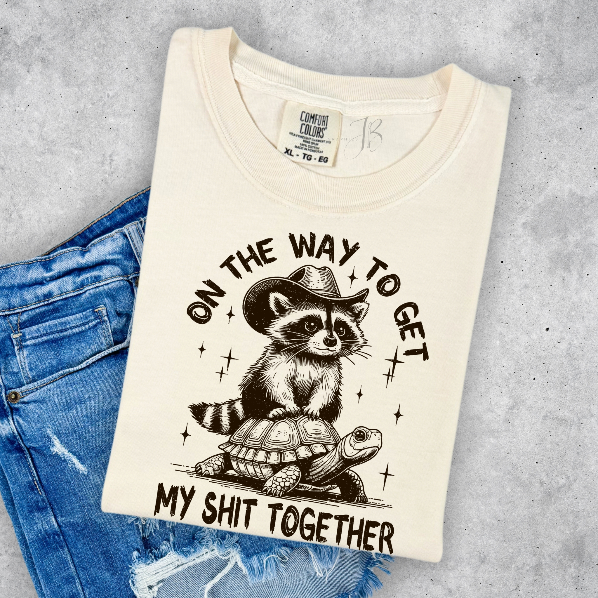 On the way to get my shit together Tee