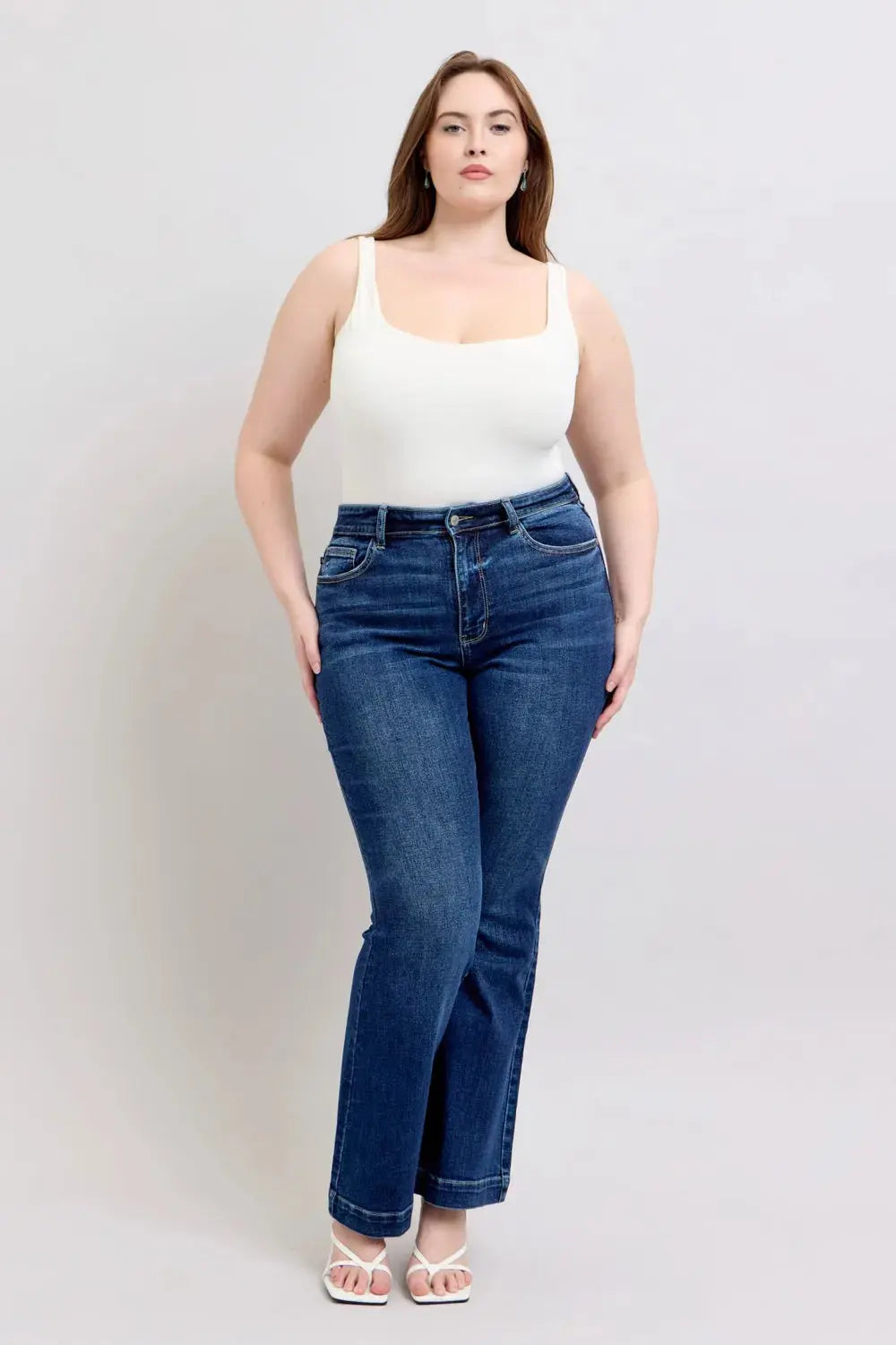 High Rise Flare Judy Blue Jeans