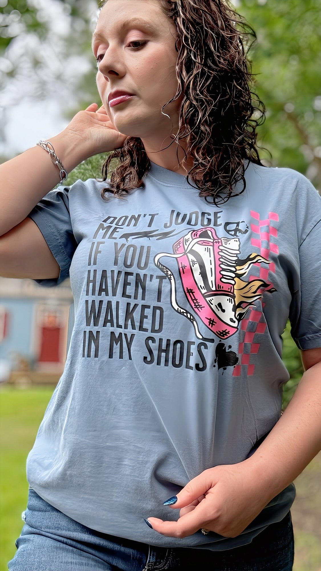 Walked in my Shoes Comfort Colors Tee