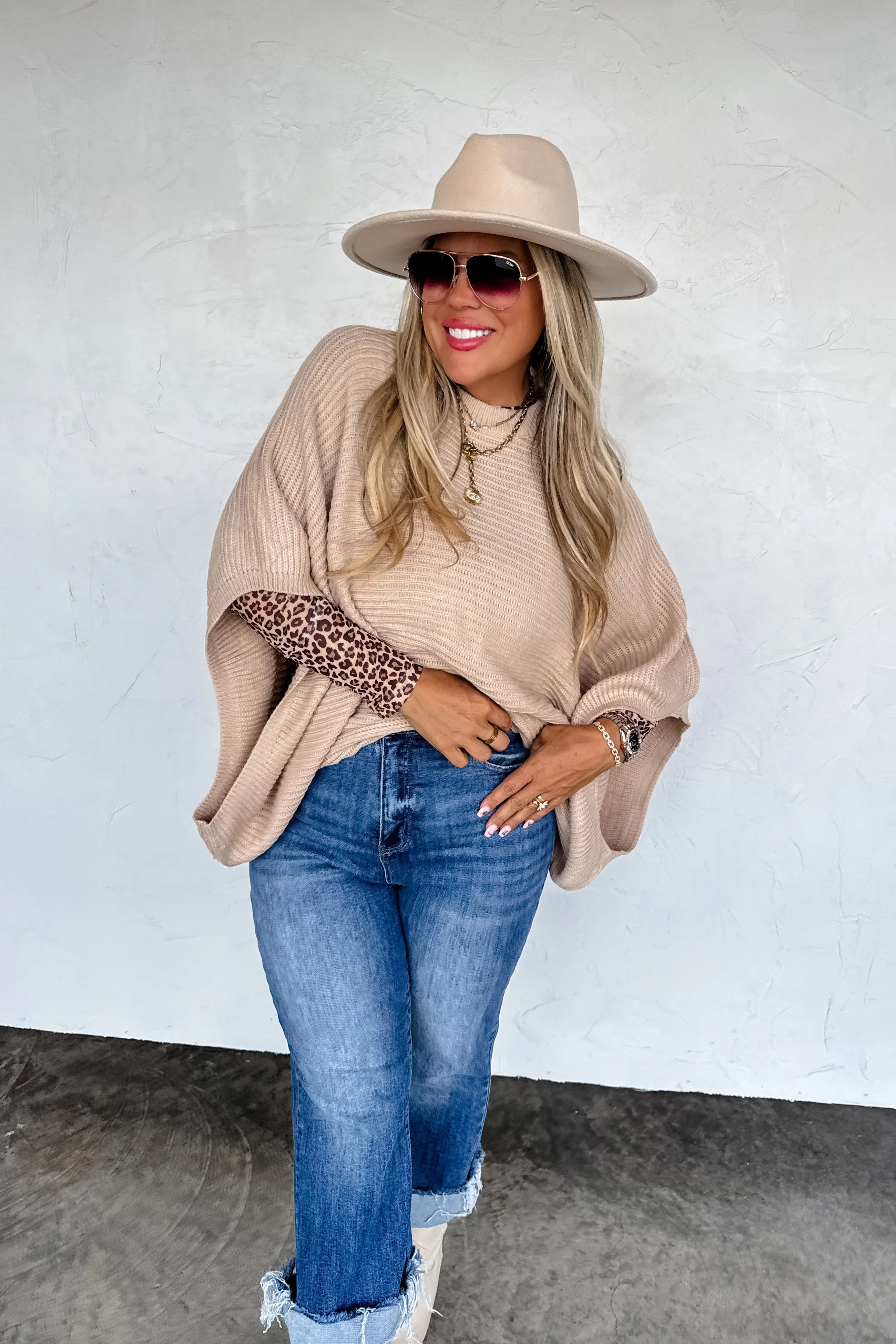PRE-ORDER: Fall Meg Pullover Poncho