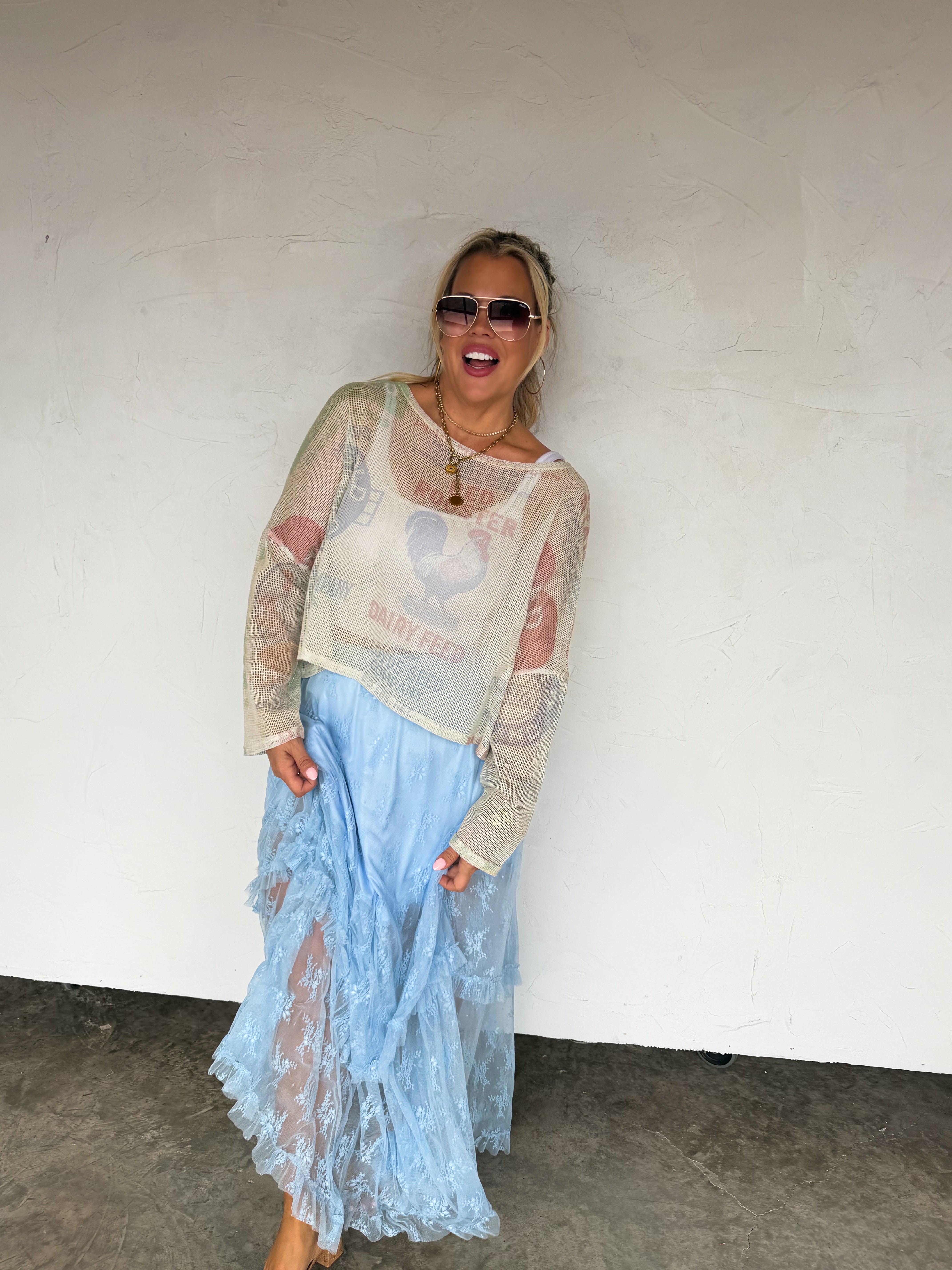 PRE-ORDER: BLOOMING MAXI SKIRT