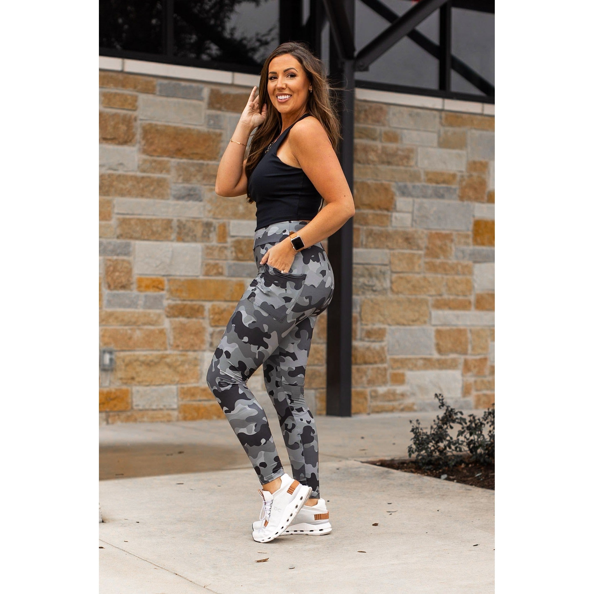 Ace Camo FULL Length Leggings - Luxe Leggings