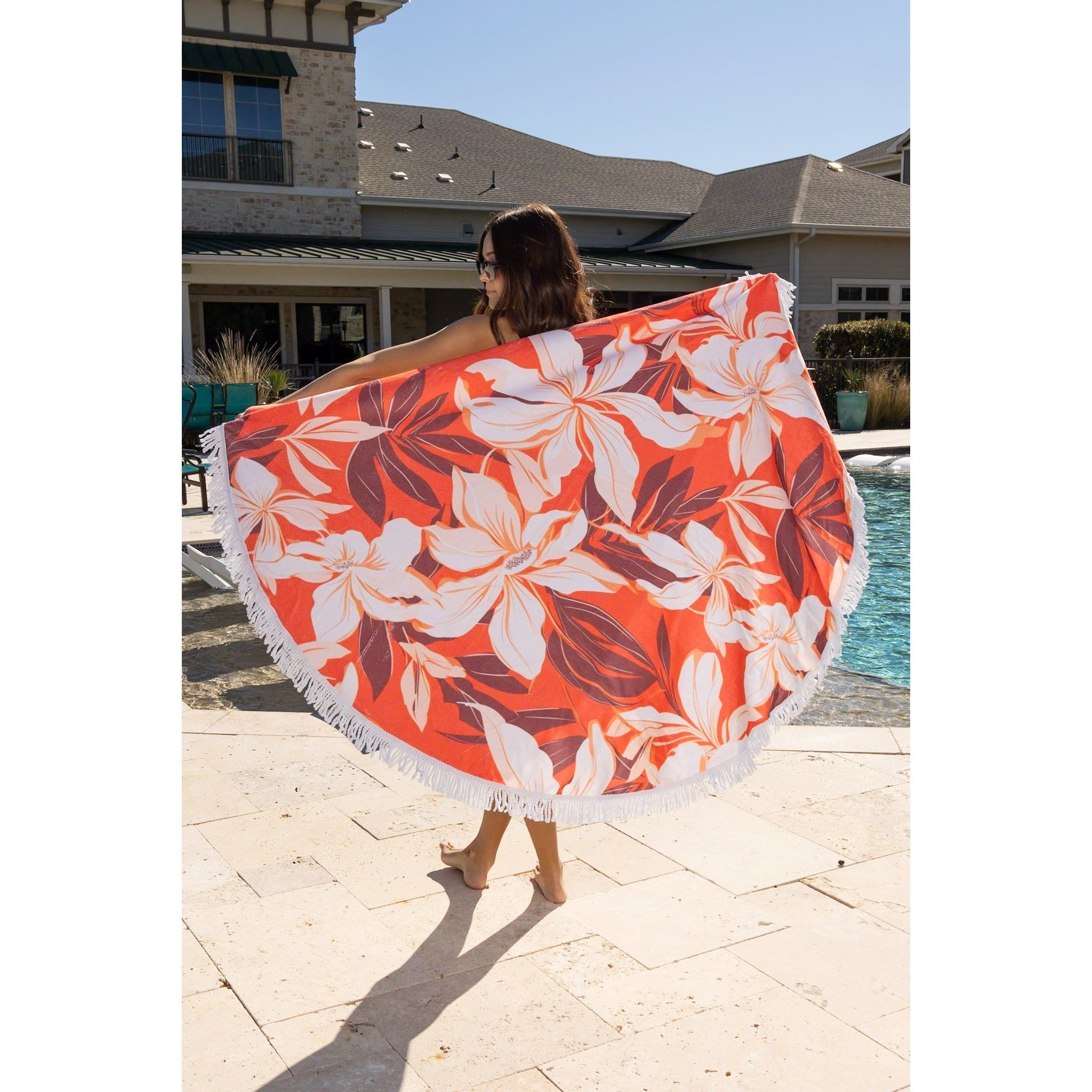 The Ruby Oversized Beach Towels