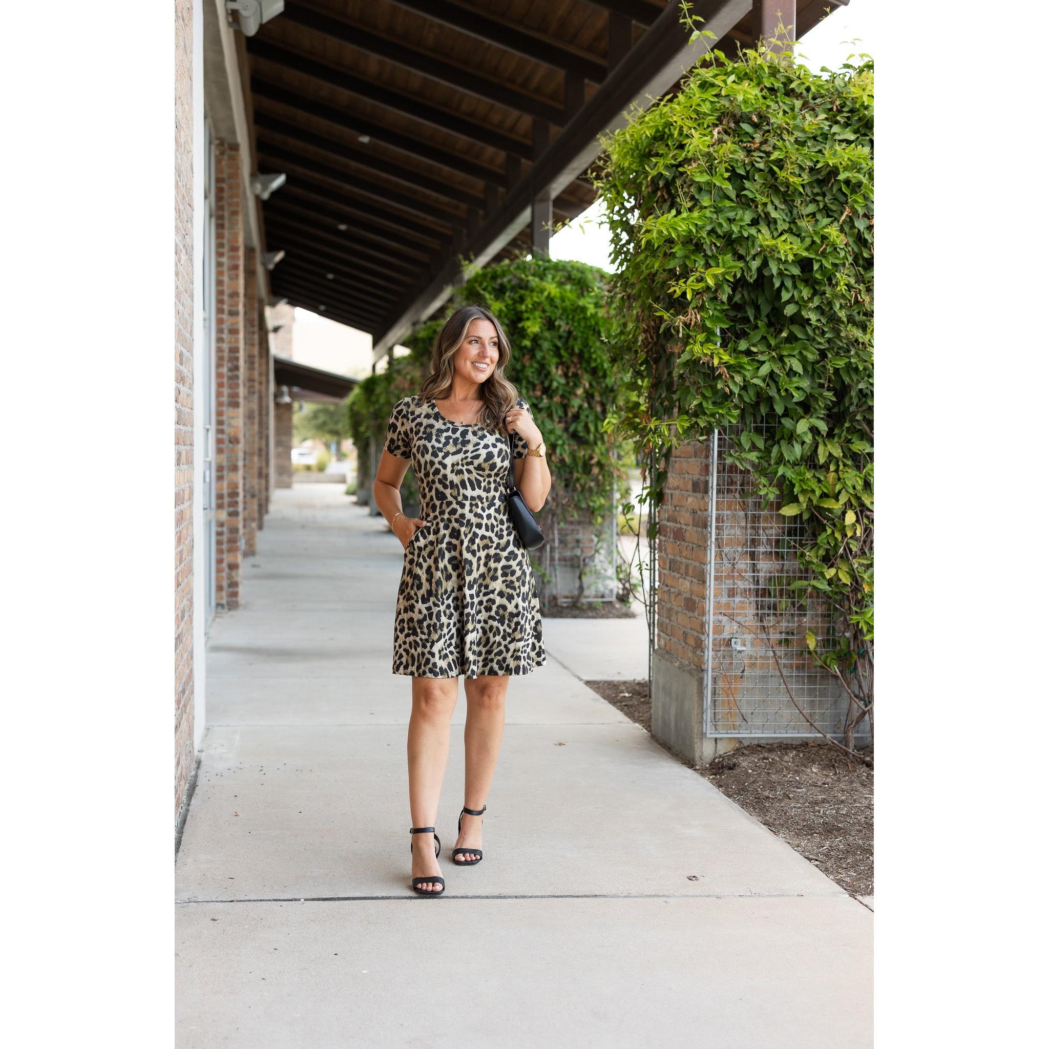 The Layla Leopard Dress
