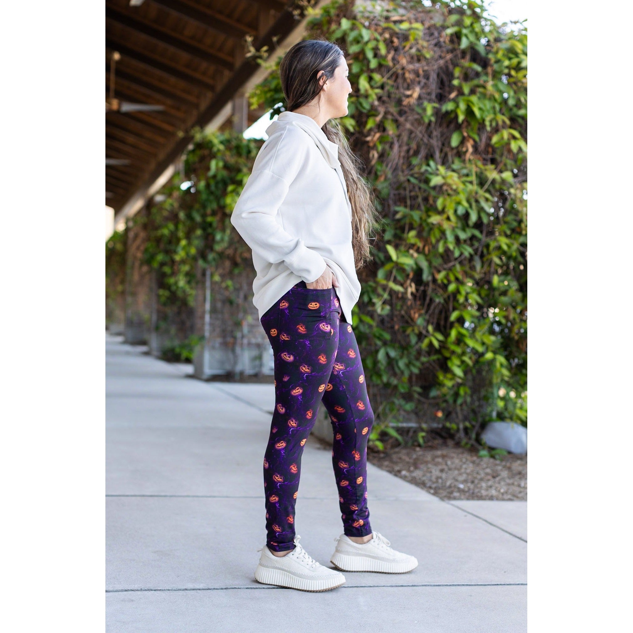 The Elly - Pumpkin Blaze Leggings