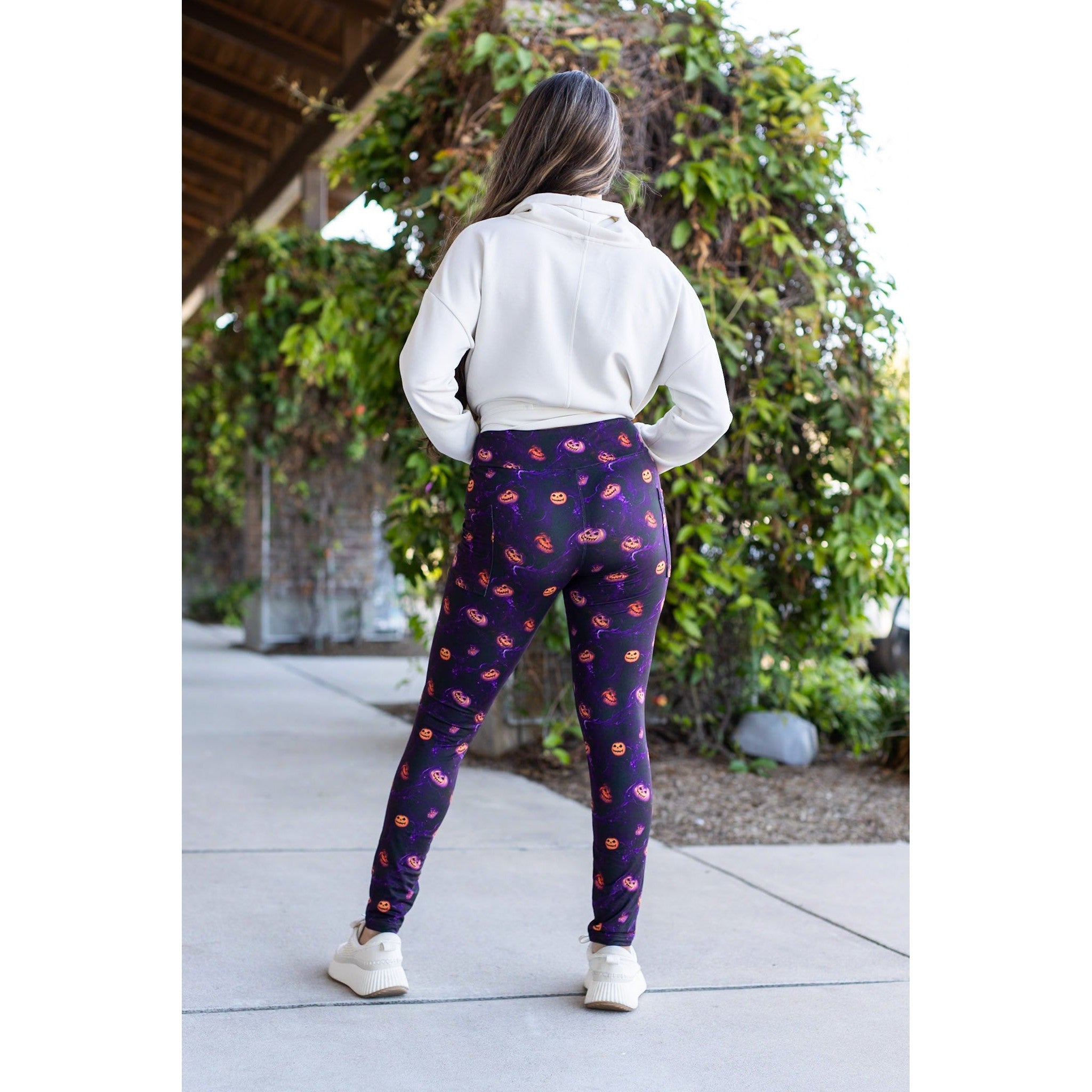 The Elly - Pumpkin Blaze Leggings