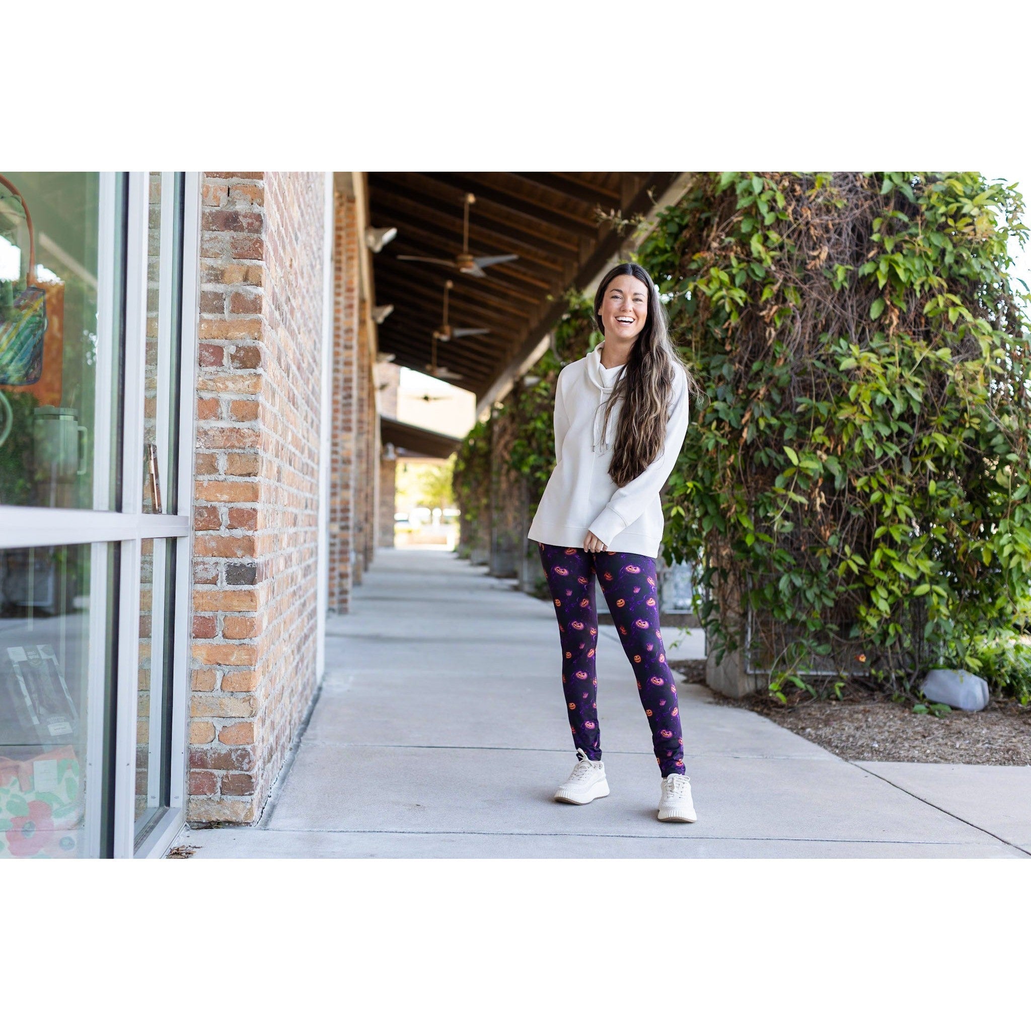 The Elly - Pumpkin Blaze Leggings