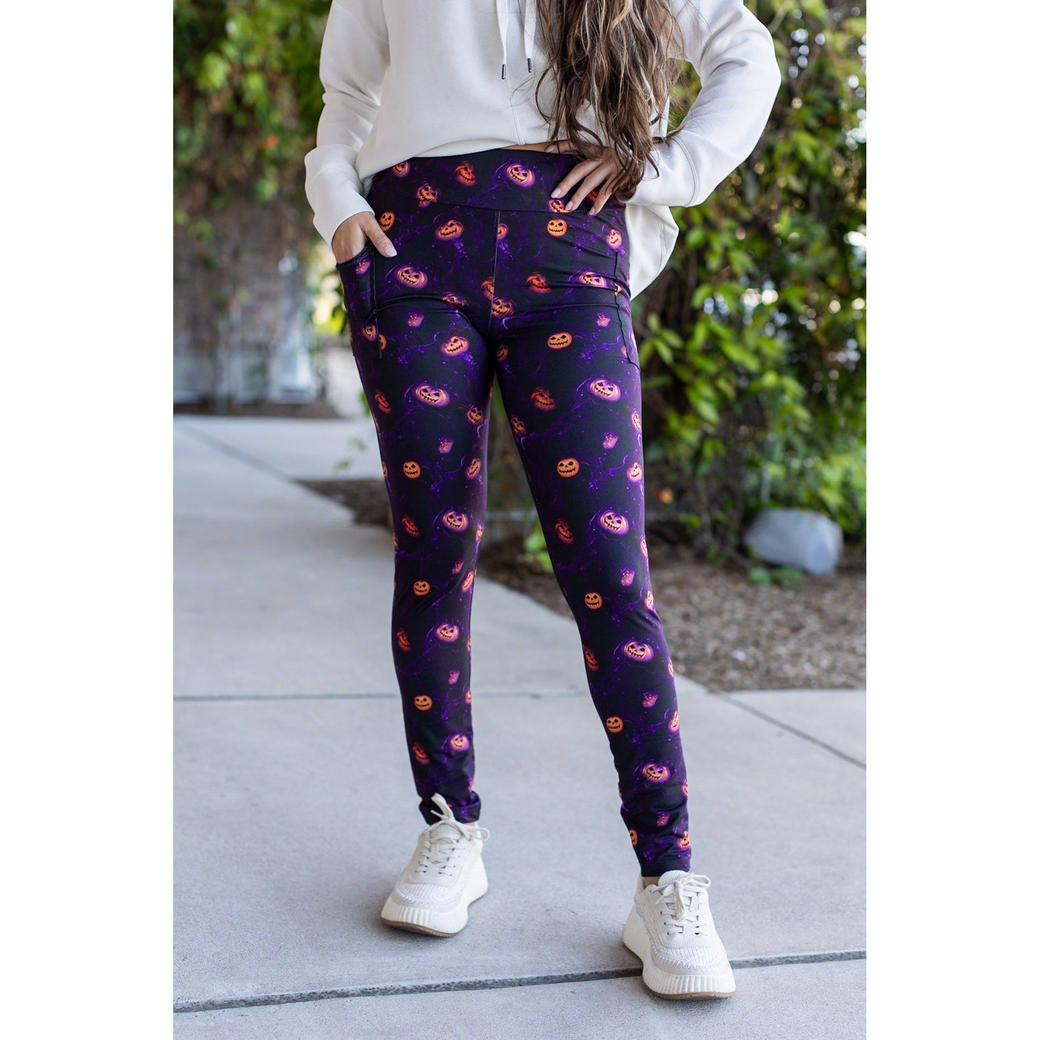 The Elly - Pumpkin Blaze Leggings