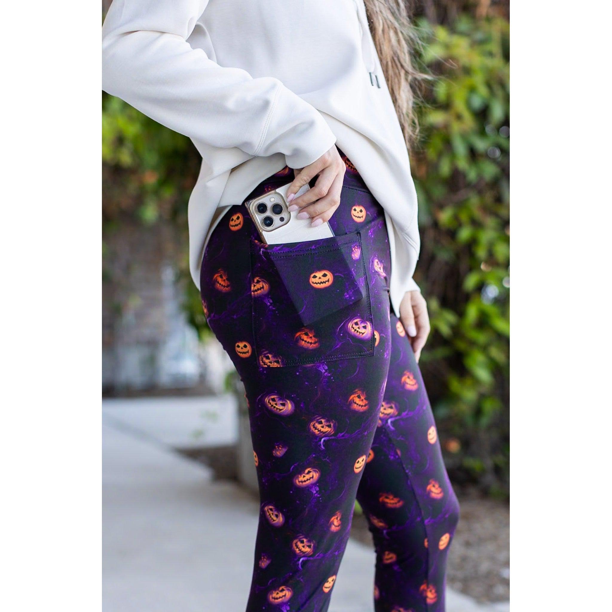 The Elly - Pumpkin Blaze Leggings