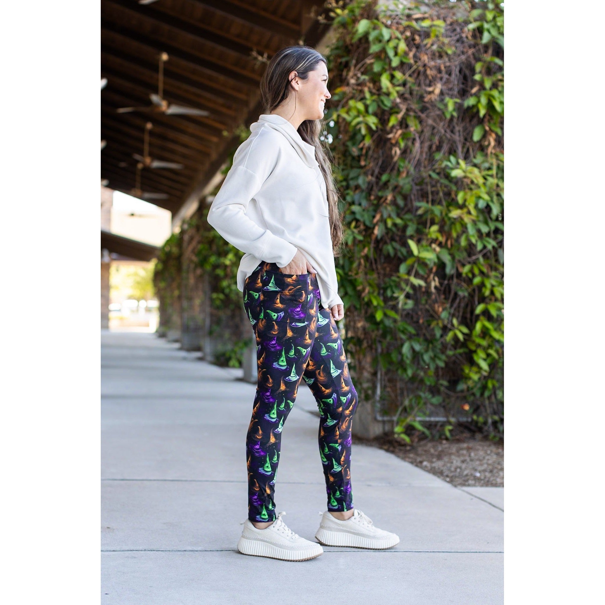 The Winifred Witches Hats Leggings
