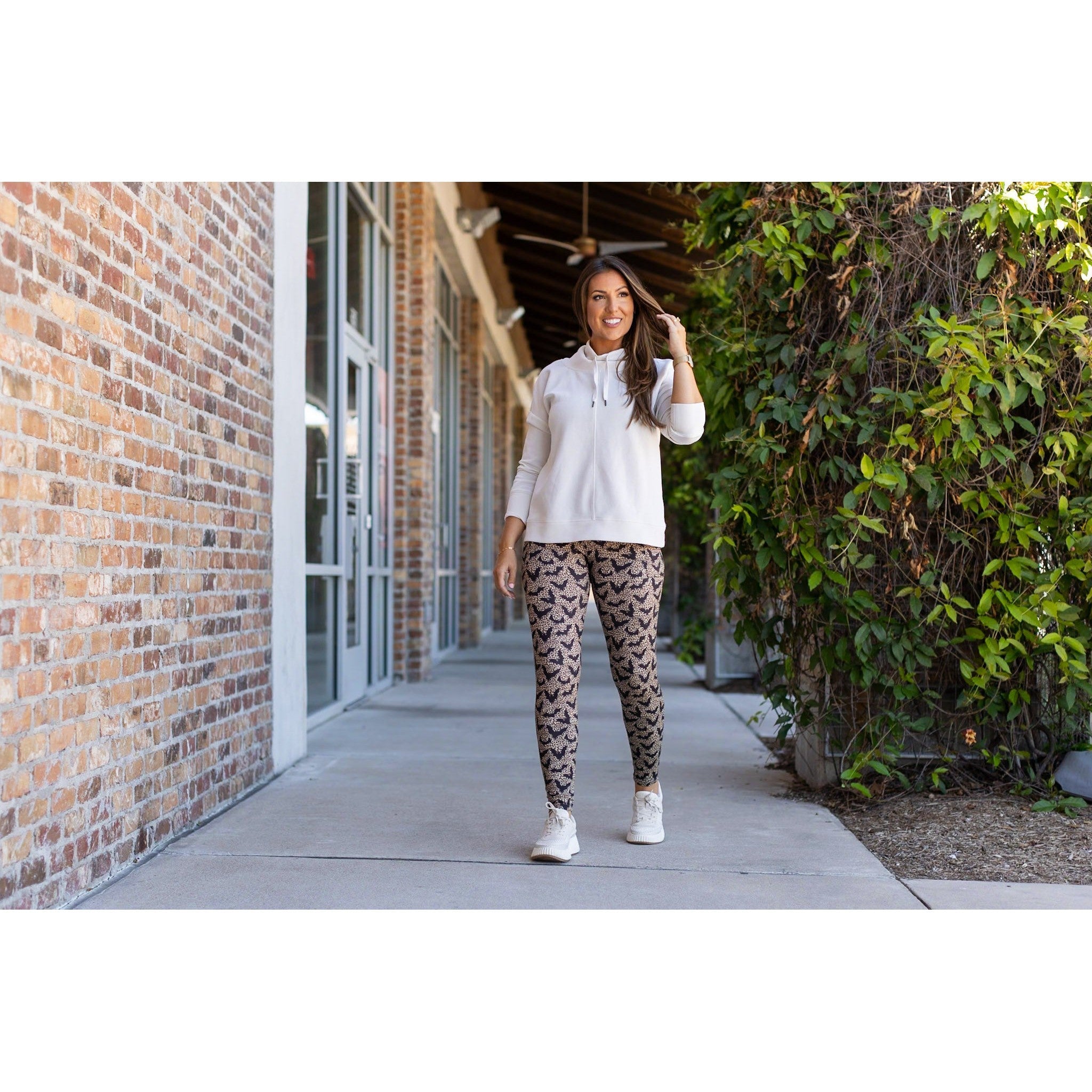 The Bianca - Leopard Bats Leggings