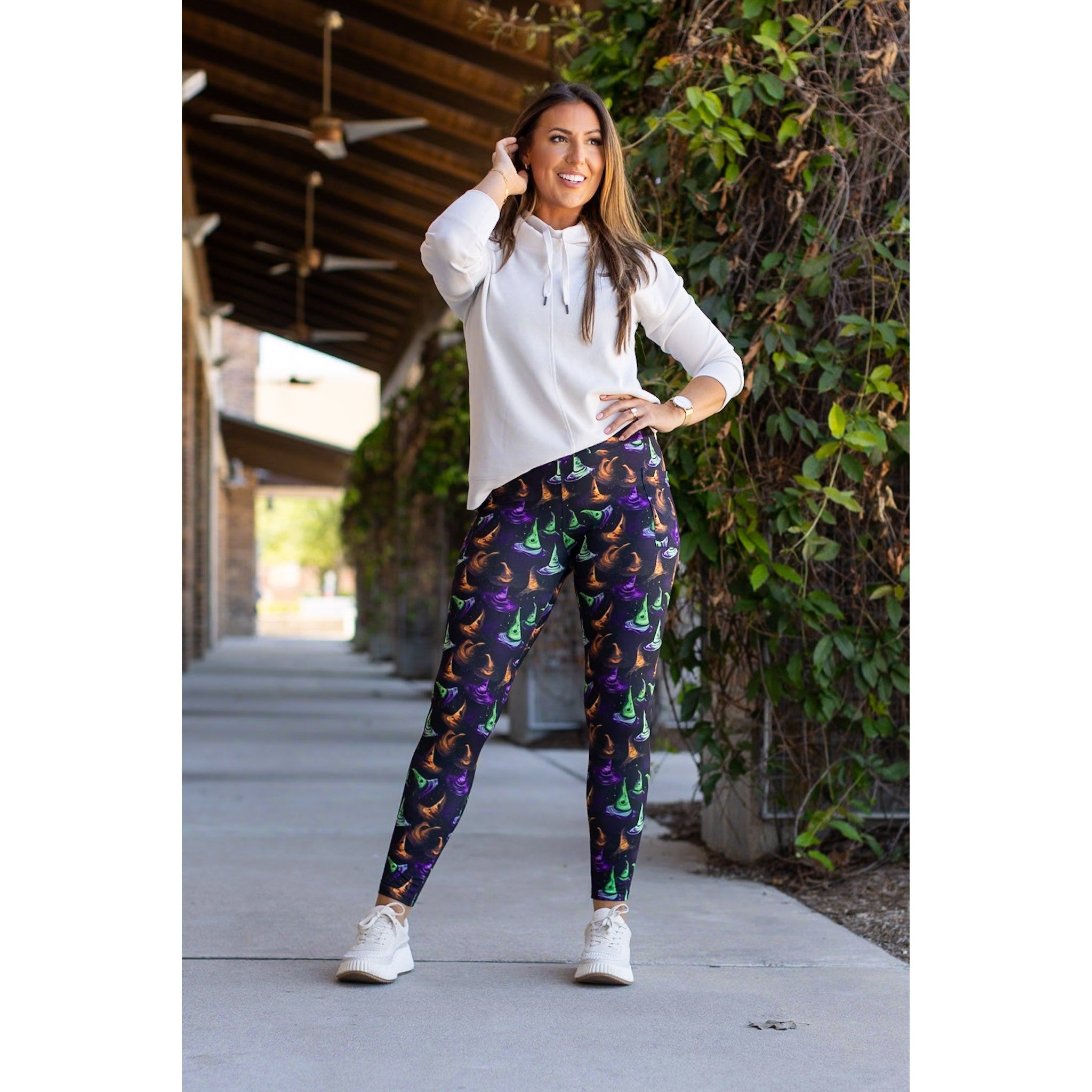 The Winifred Witches Hats Leggings