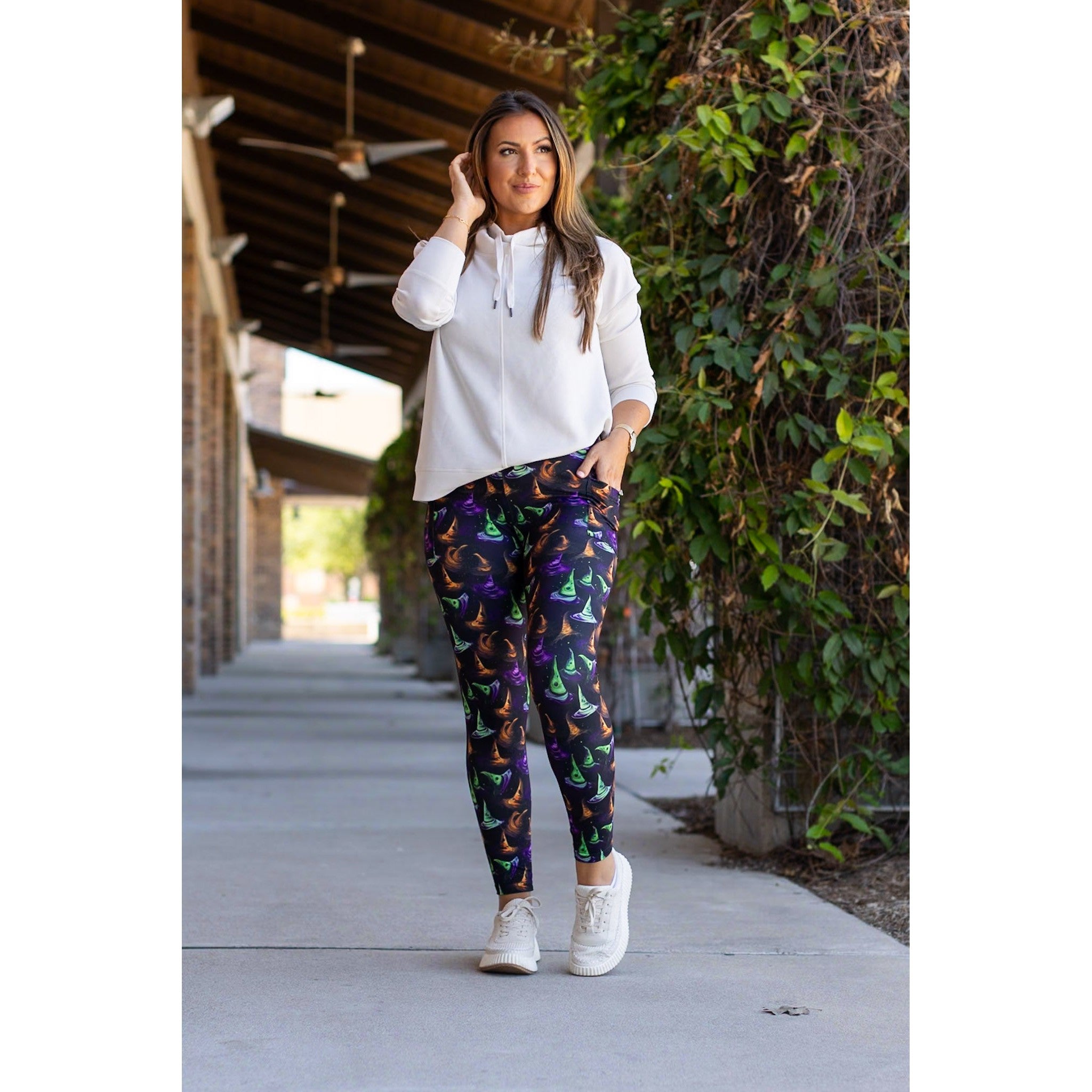 The Winifred Witches Hats Leggings
