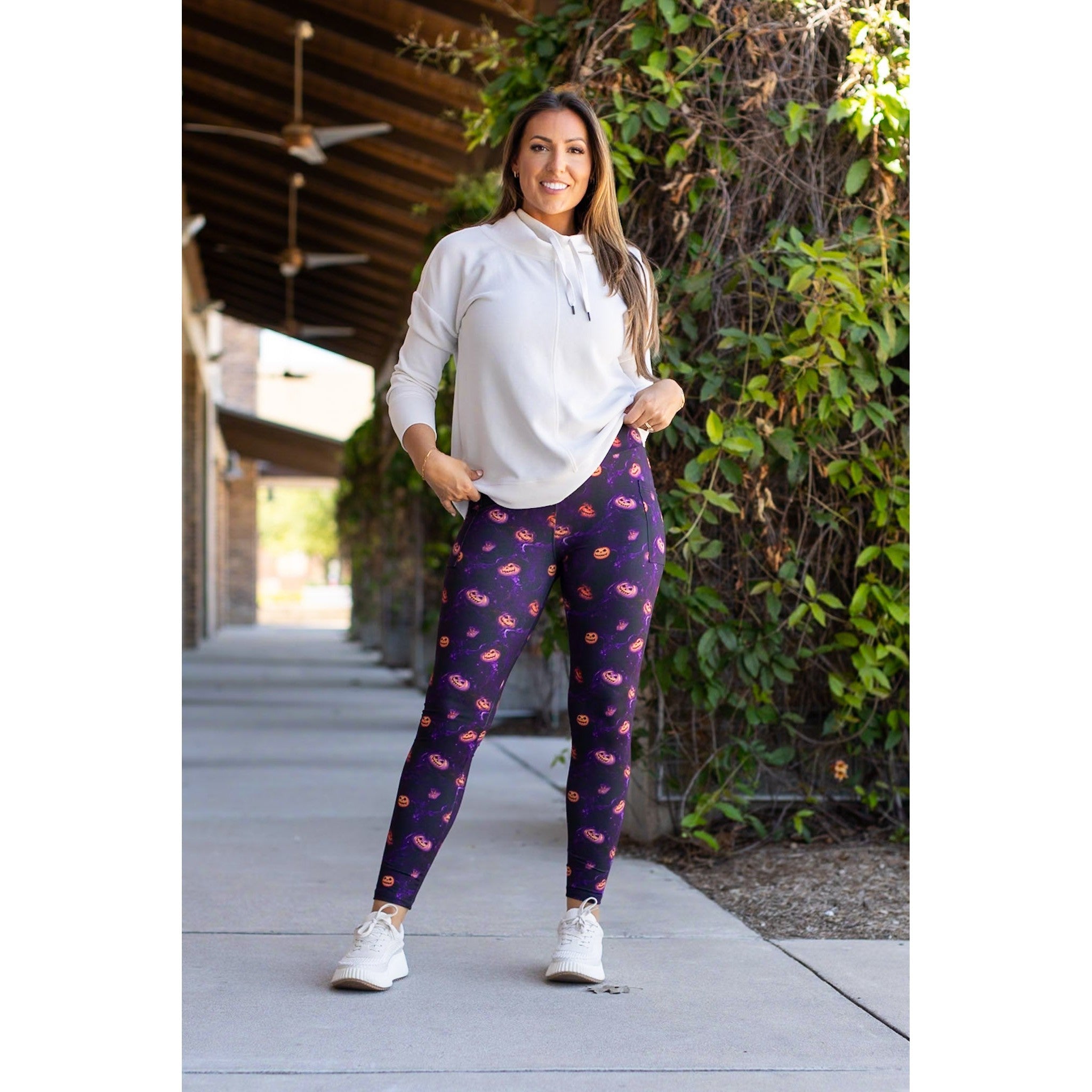 The Elly - Pumpkin Blaze Leggings