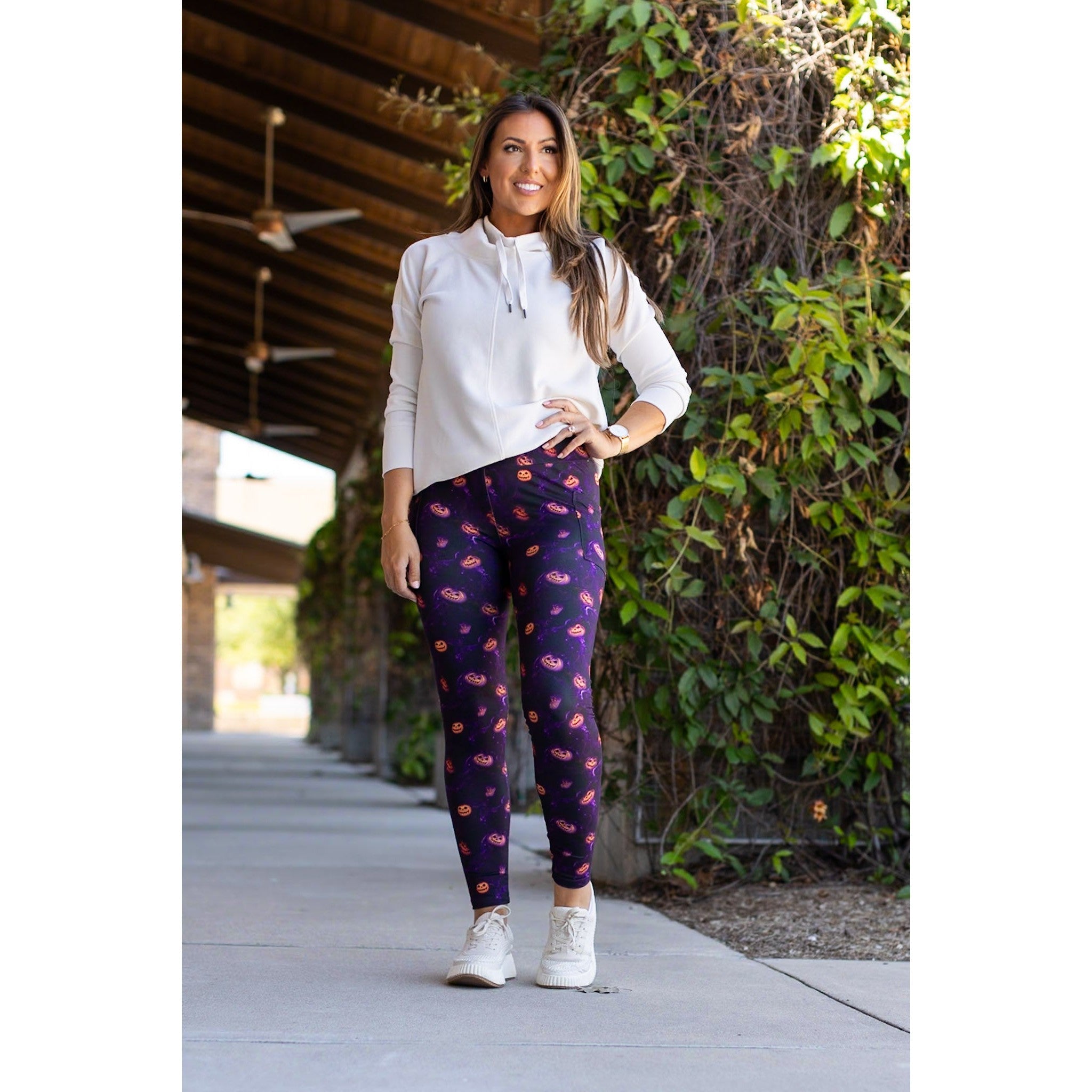 The Elly - Pumpkin Blaze Leggings