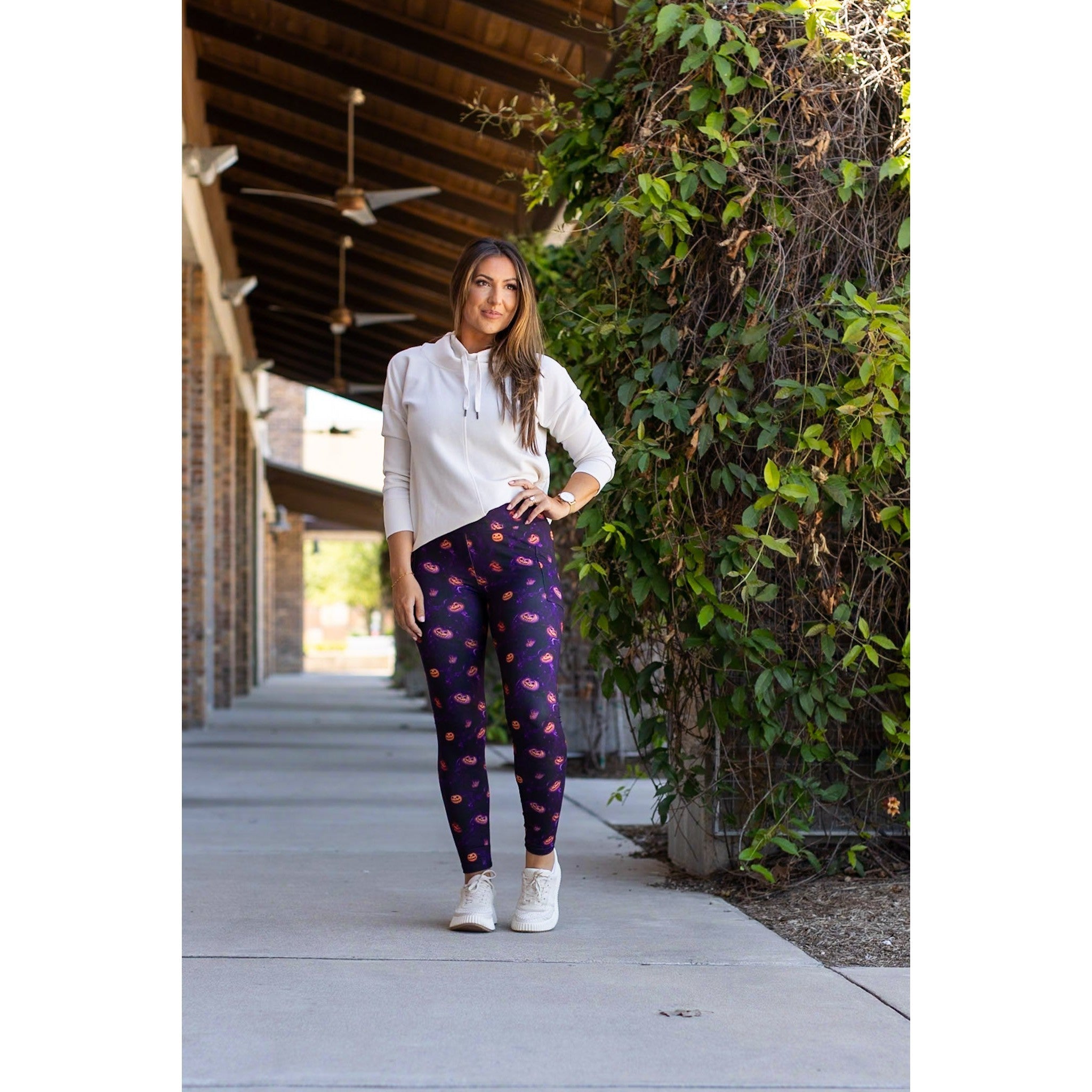 The Elly - Pumpkin Blaze Leggings