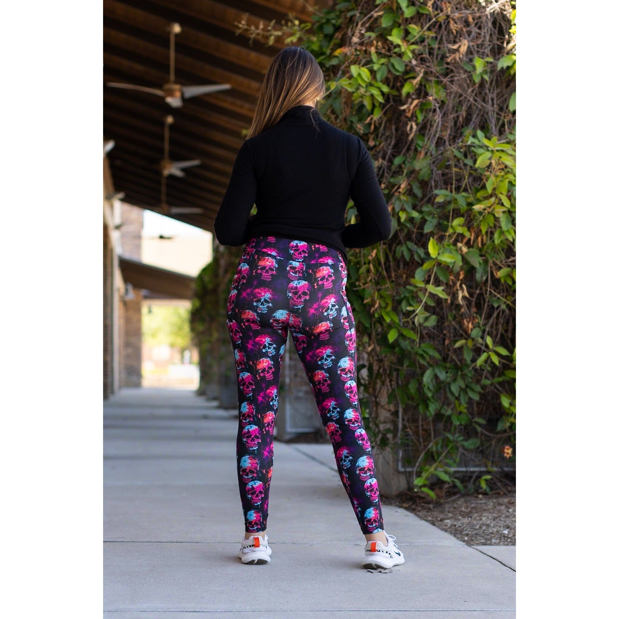 The Salem - Skull Leggings - Luxe Leggings by Julia Rose®