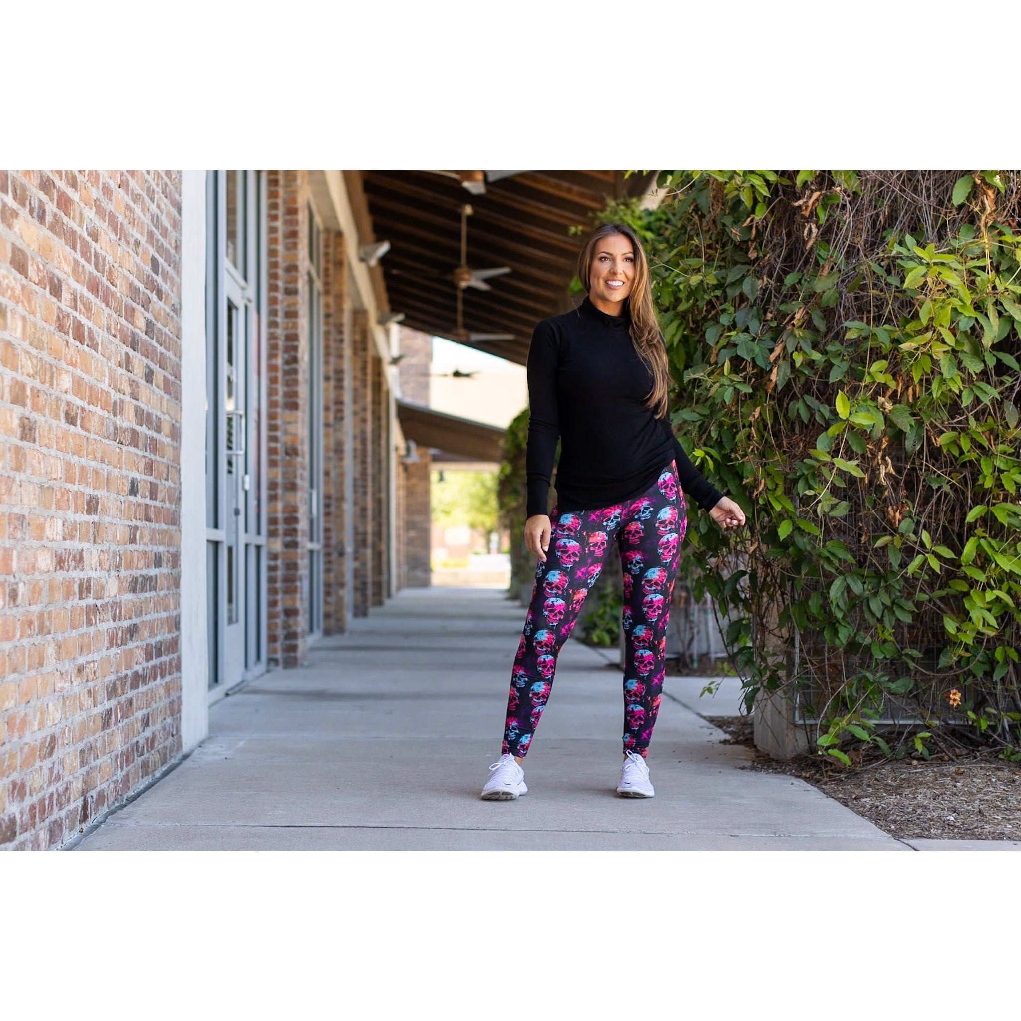 The Salem - Skull Leggings - Luxe Leggings by Julia Rose®