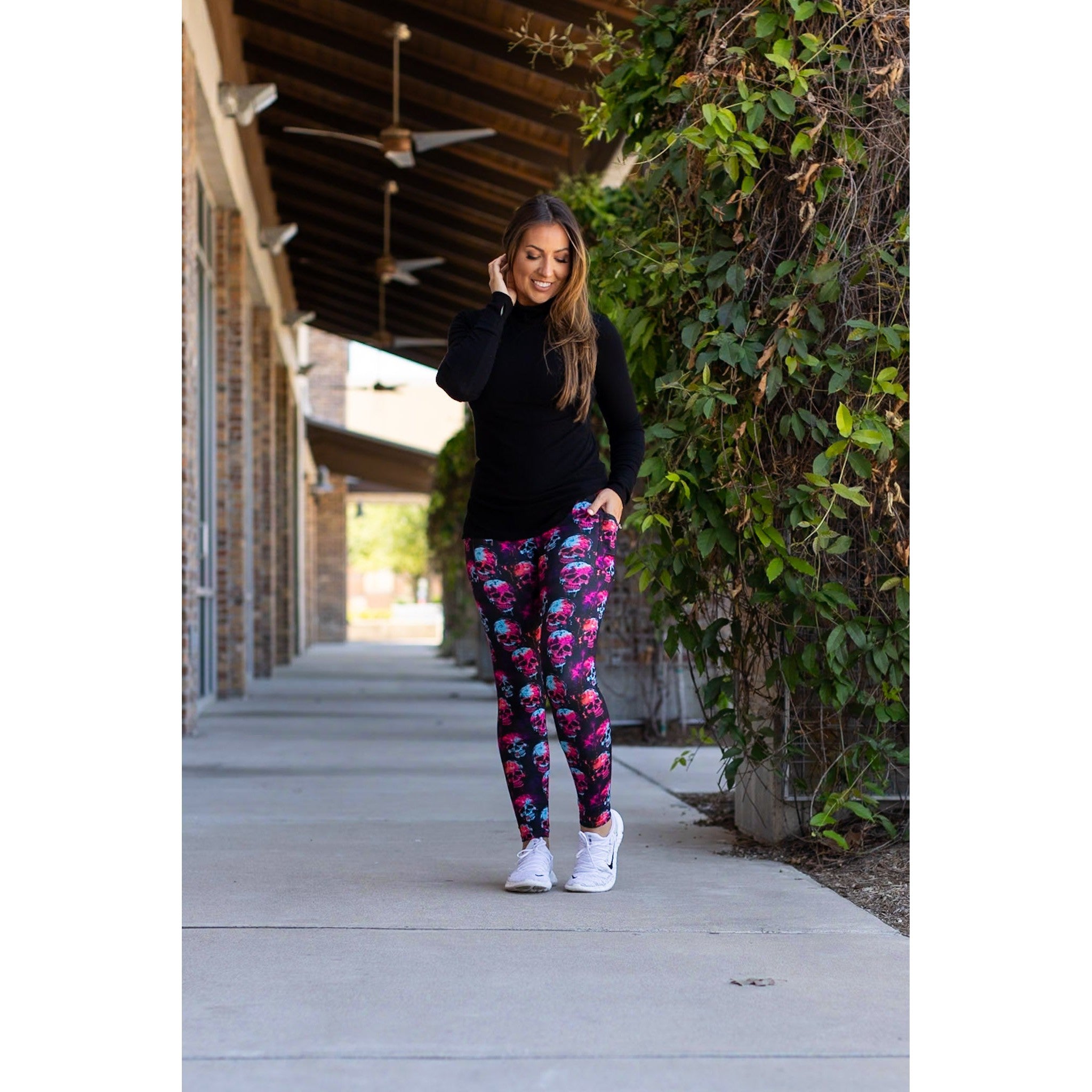 The Salem - Skull Leggings - Luxe Leggings by Julia Rose®