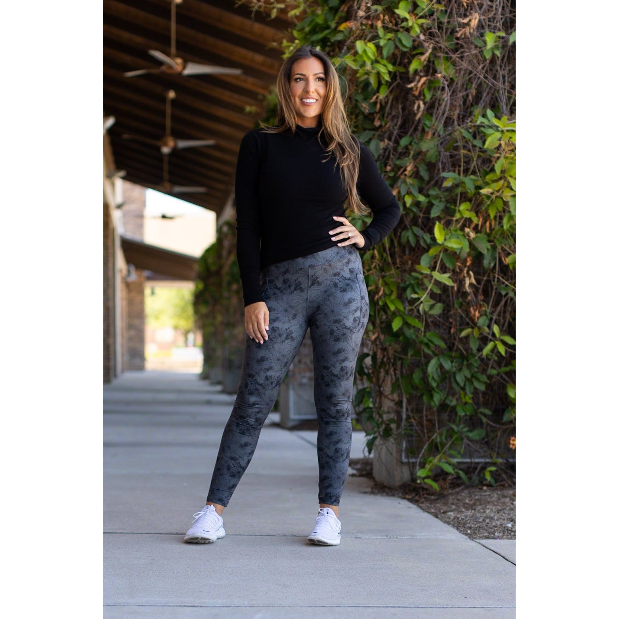 The Buffy - Black Web Leggings - Luxe Leggings by Julia Rose®