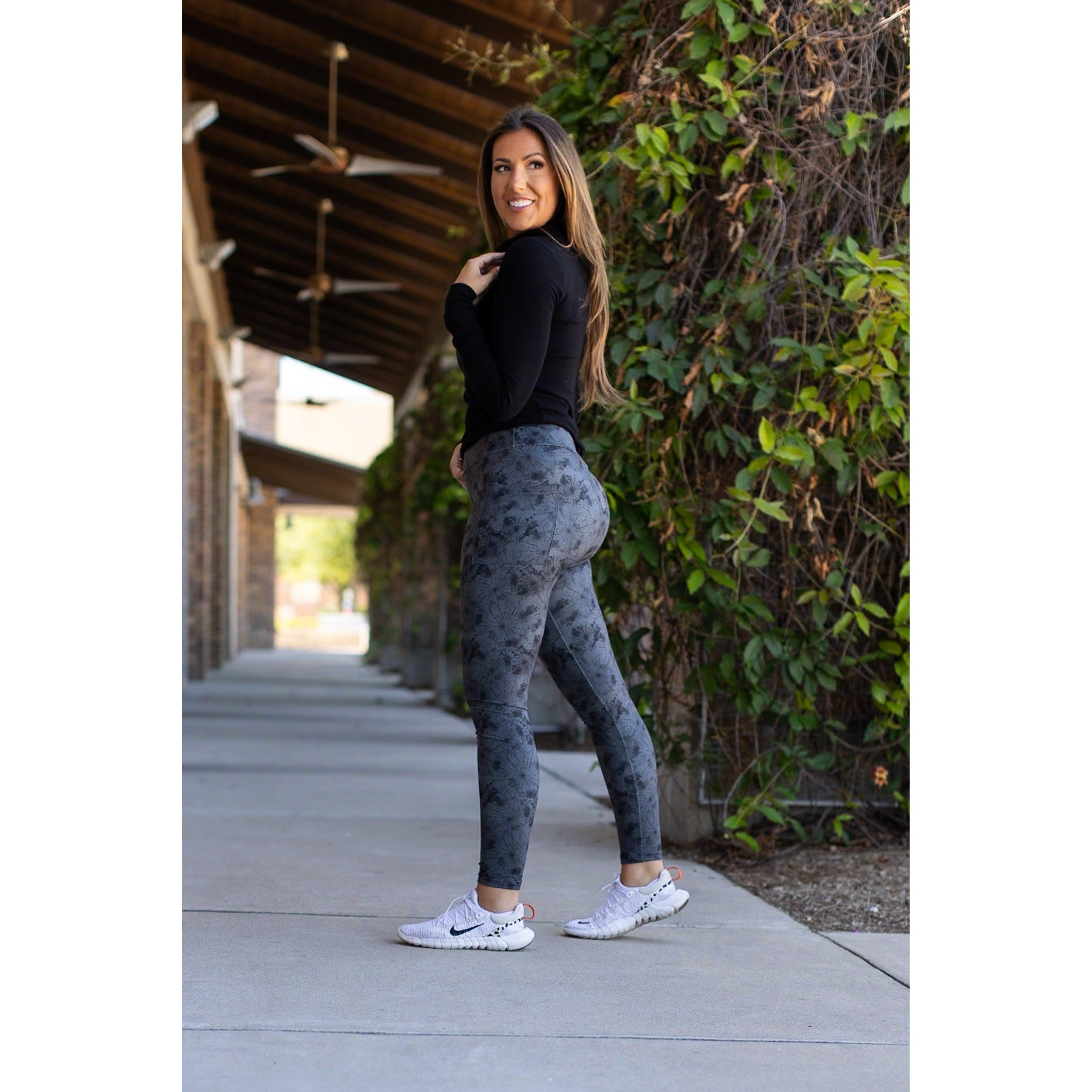 The Buffy - Black Web Leggings - Luxe Leggings by Julia Rose®