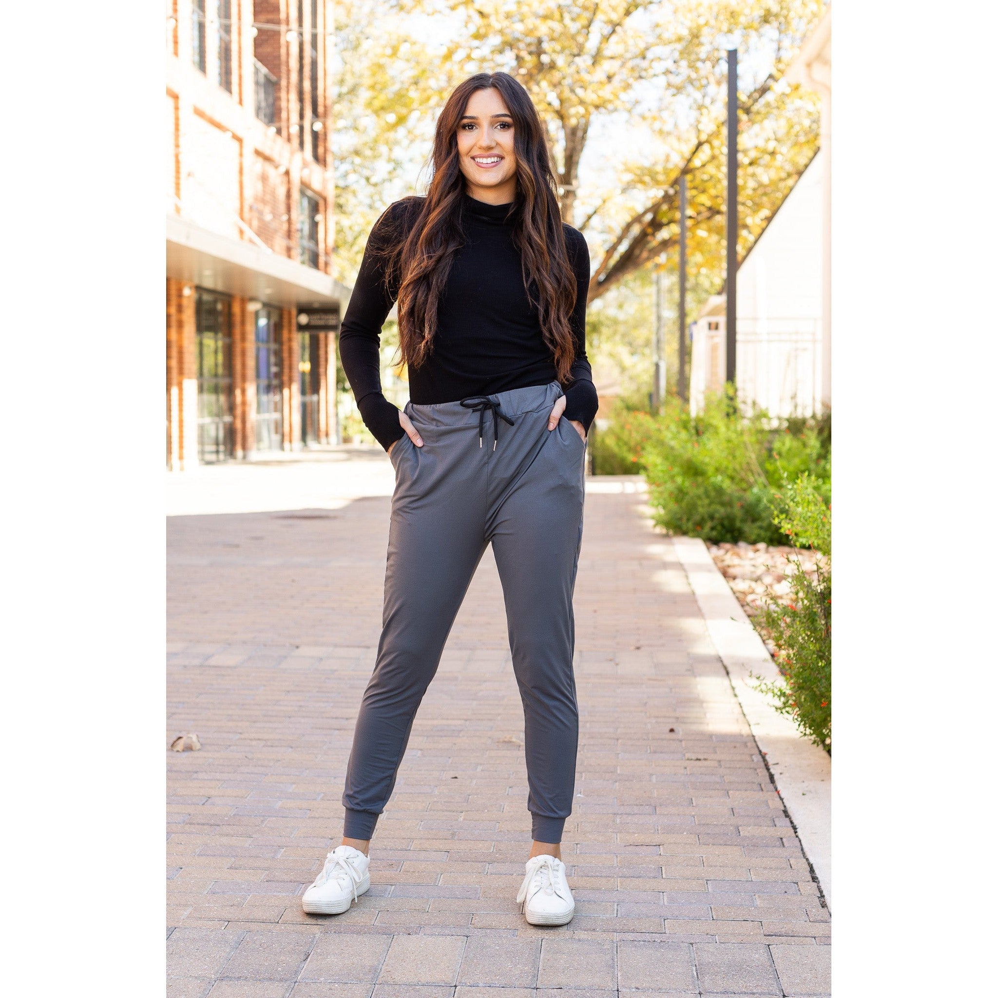 The Cindy Charcoal Joggers