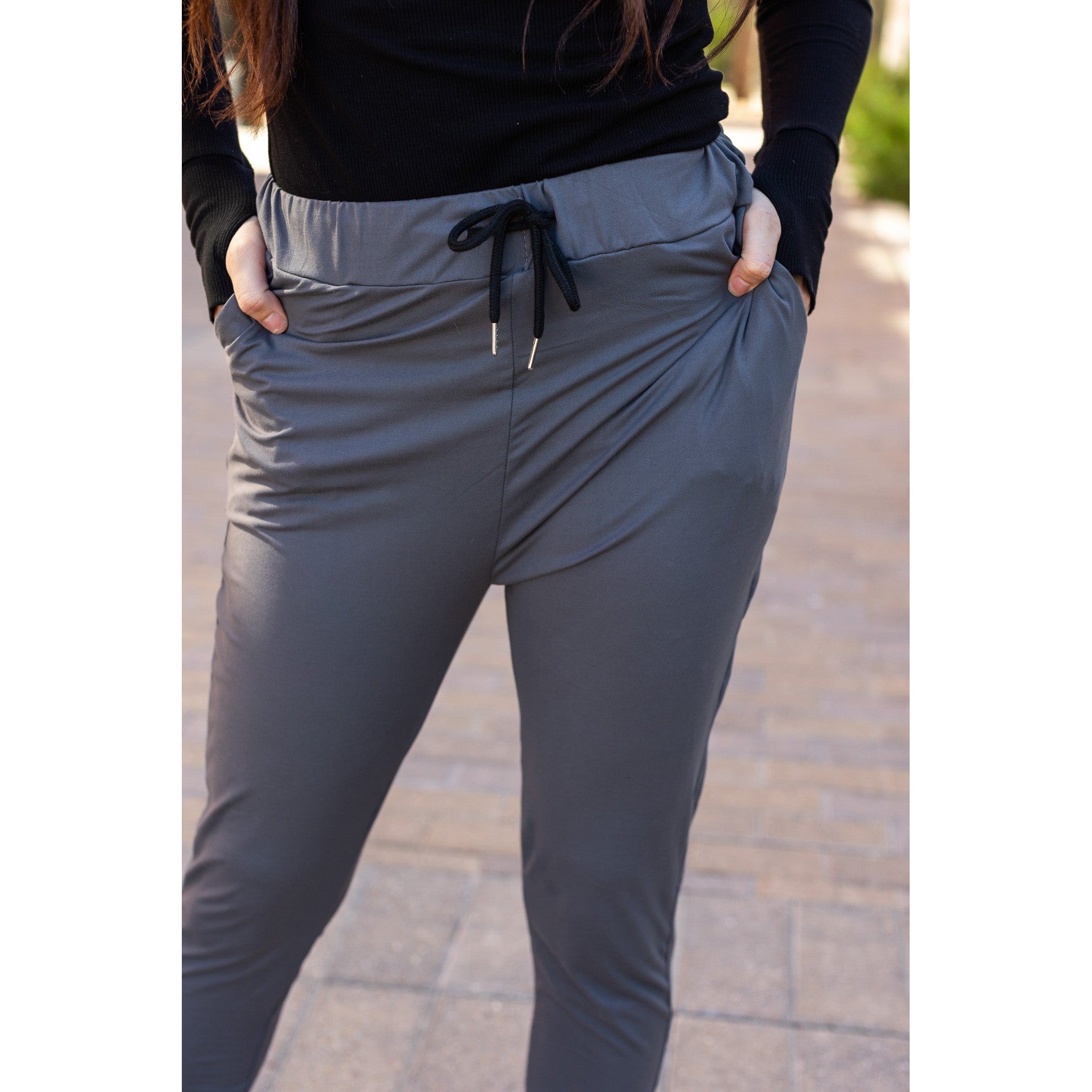 The Cindy Charcoal Joggers