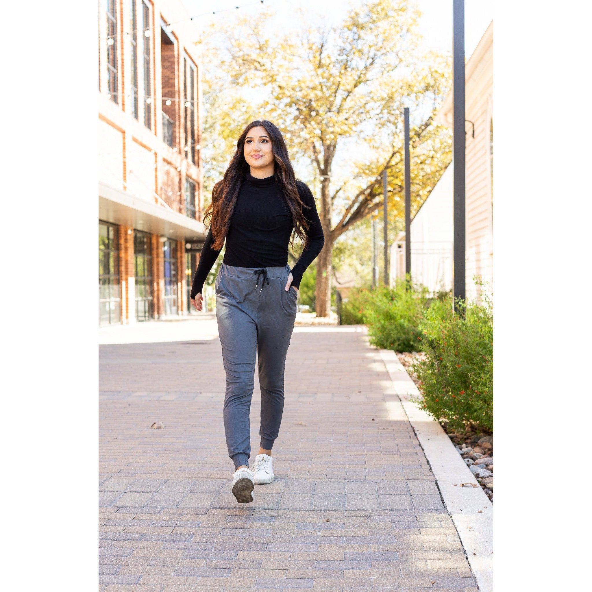 The Cindy Charcoal Joggers