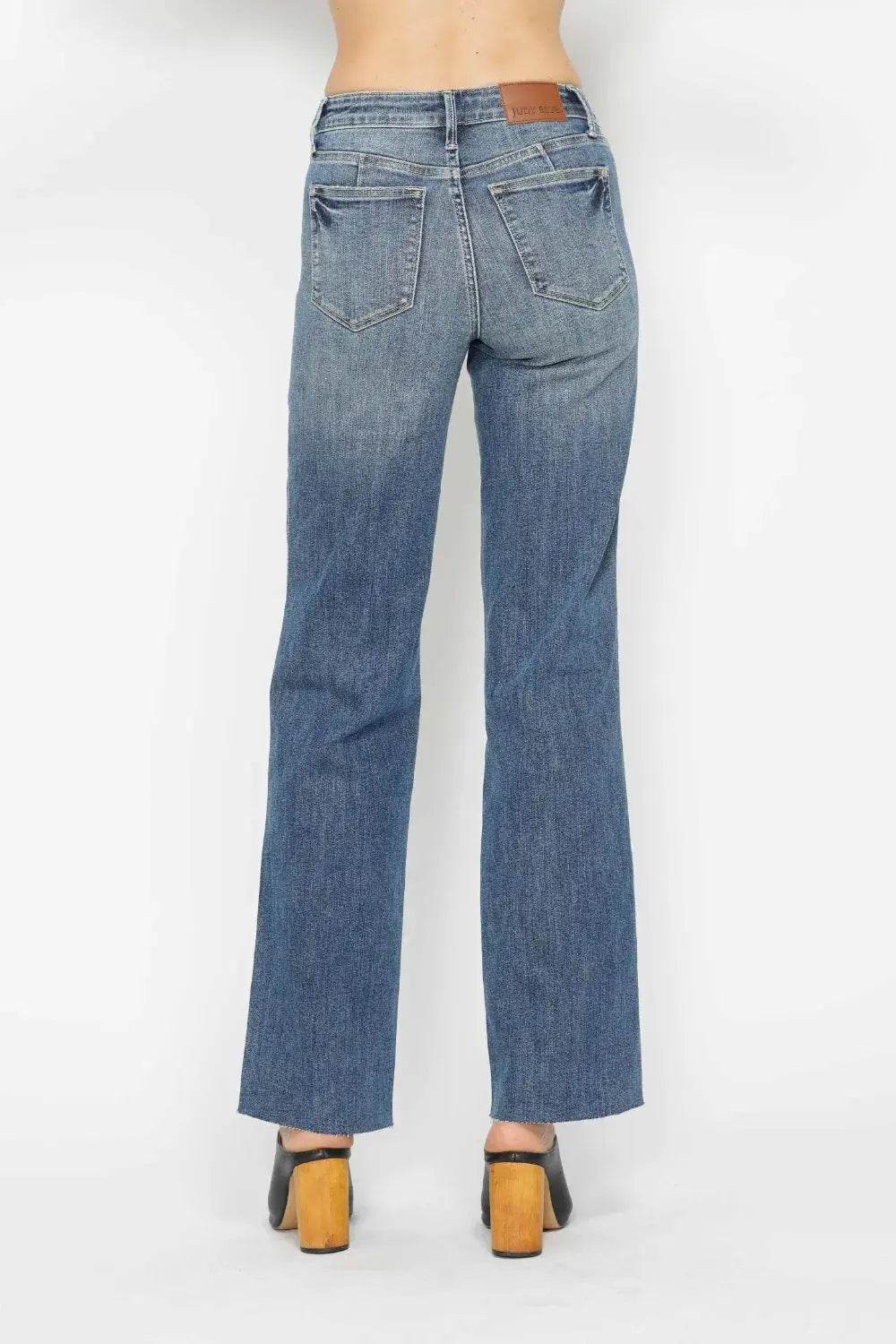 Tummy Control Straight Judy Blue Jeans