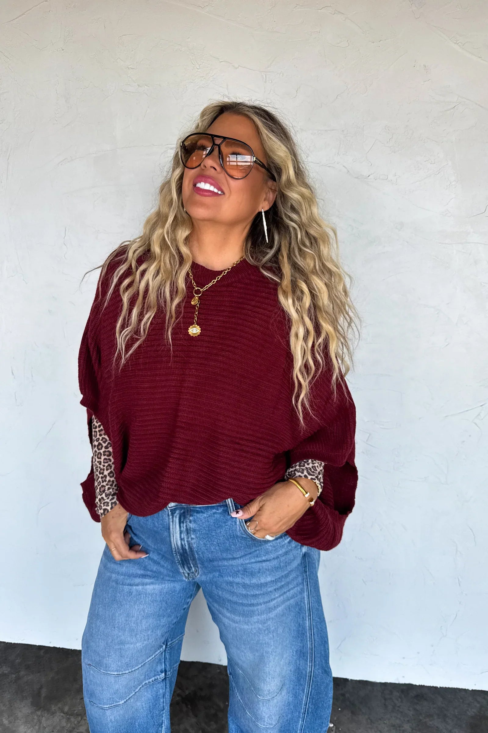 PRE-ORDER: Fall Meg Pullover Poncho