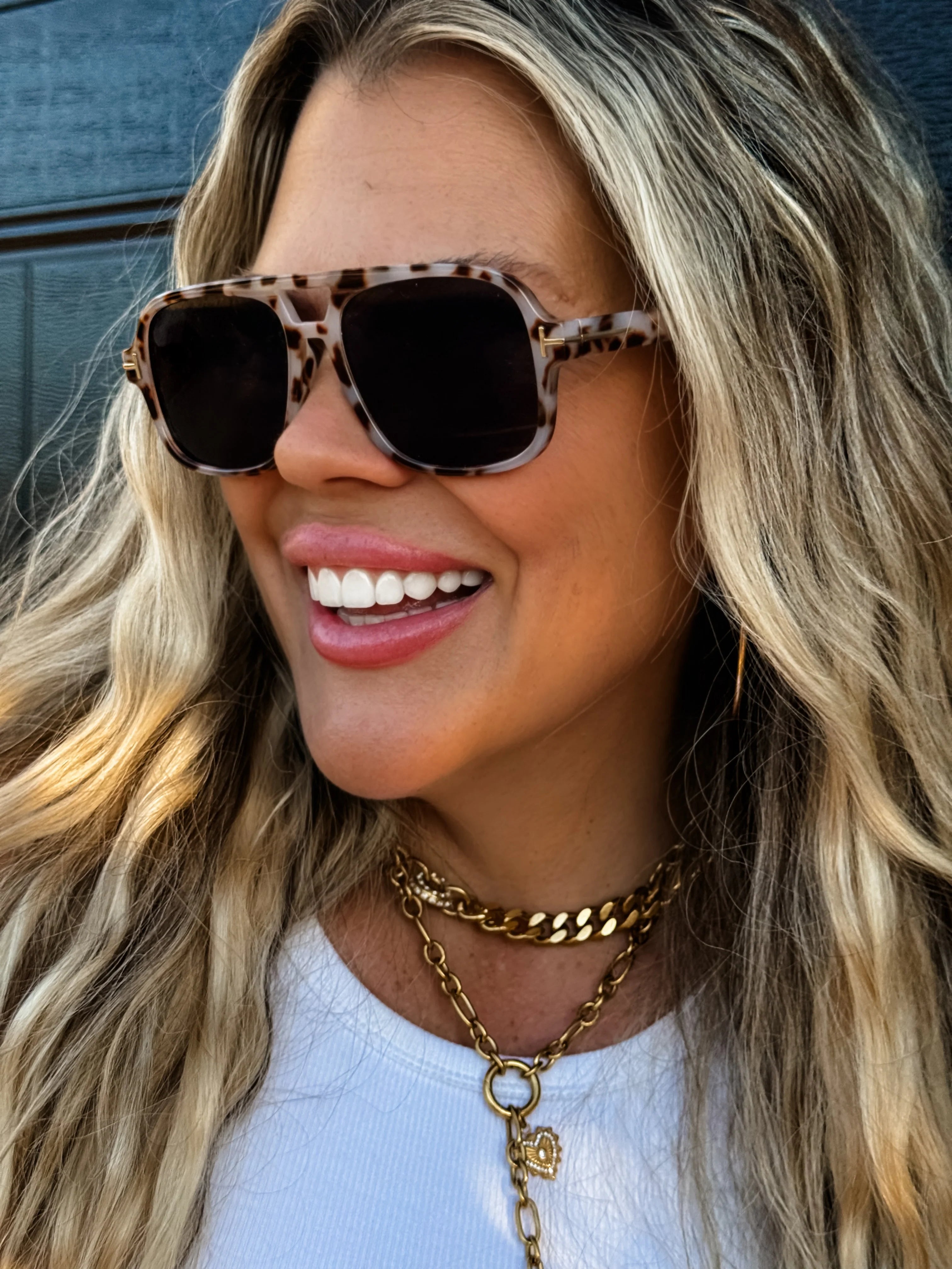 GOLDEN HALO CUBAN CHAIN NECKLACE