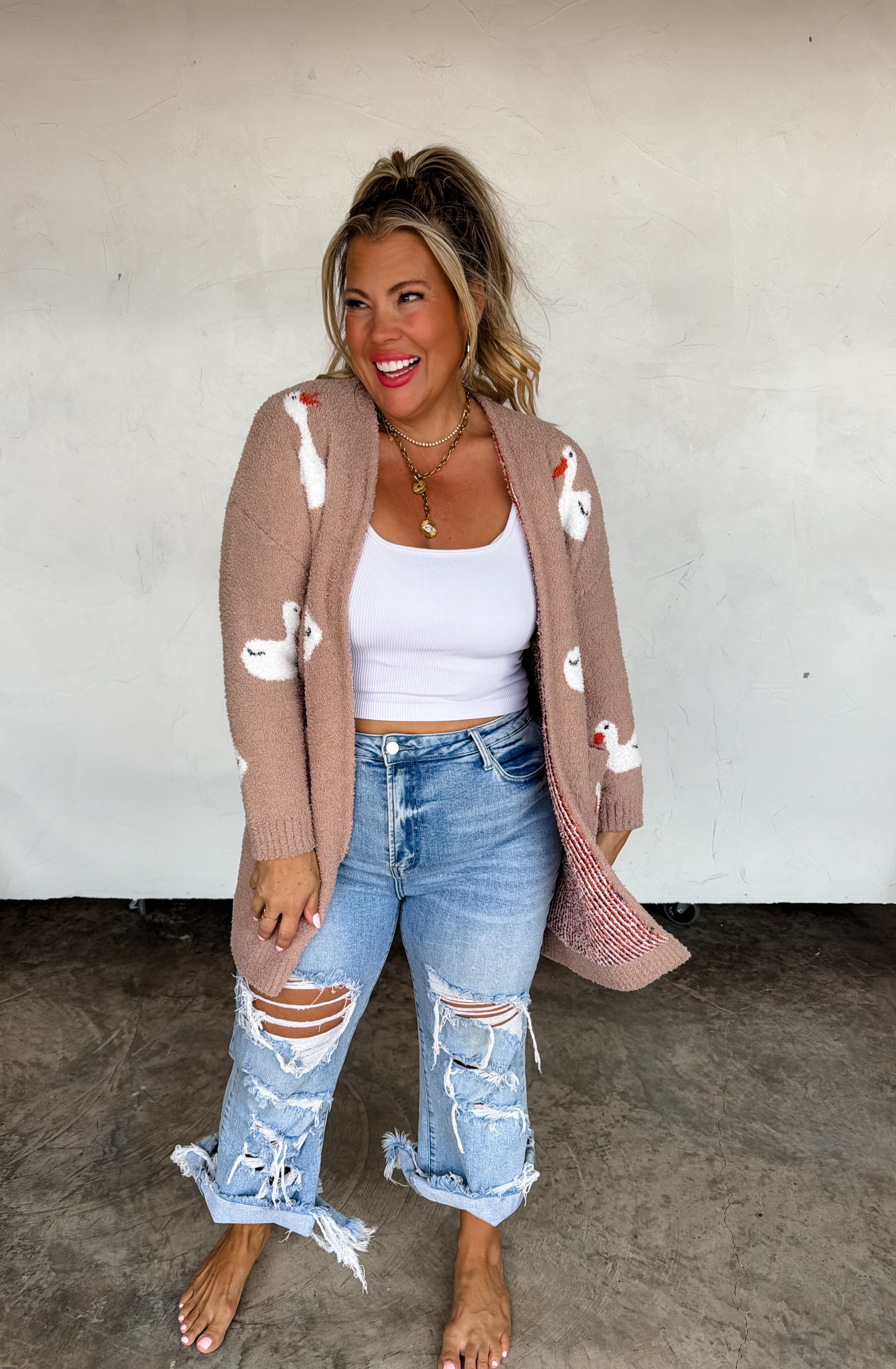 PRE-ORDER: FARM GIRL CLOUD CARDIGAN