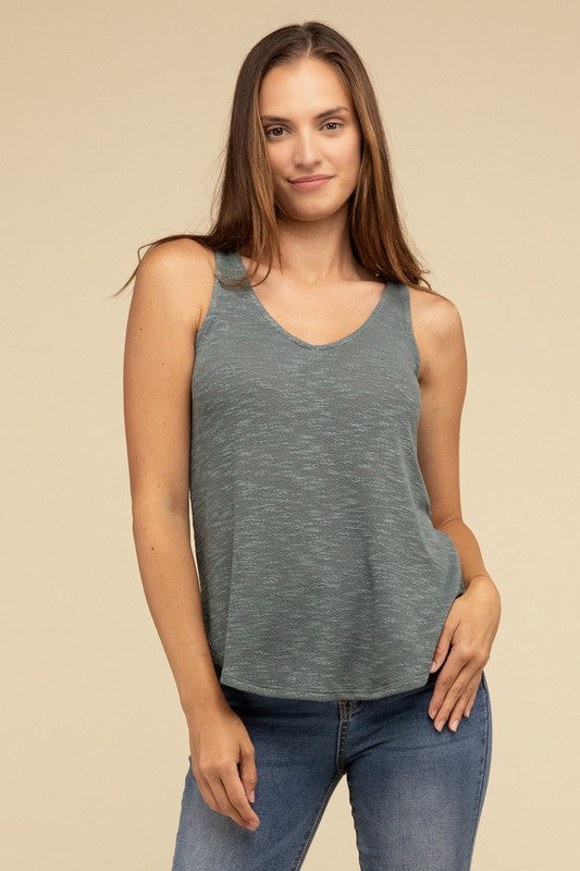 V Neck Sleeveless Cami